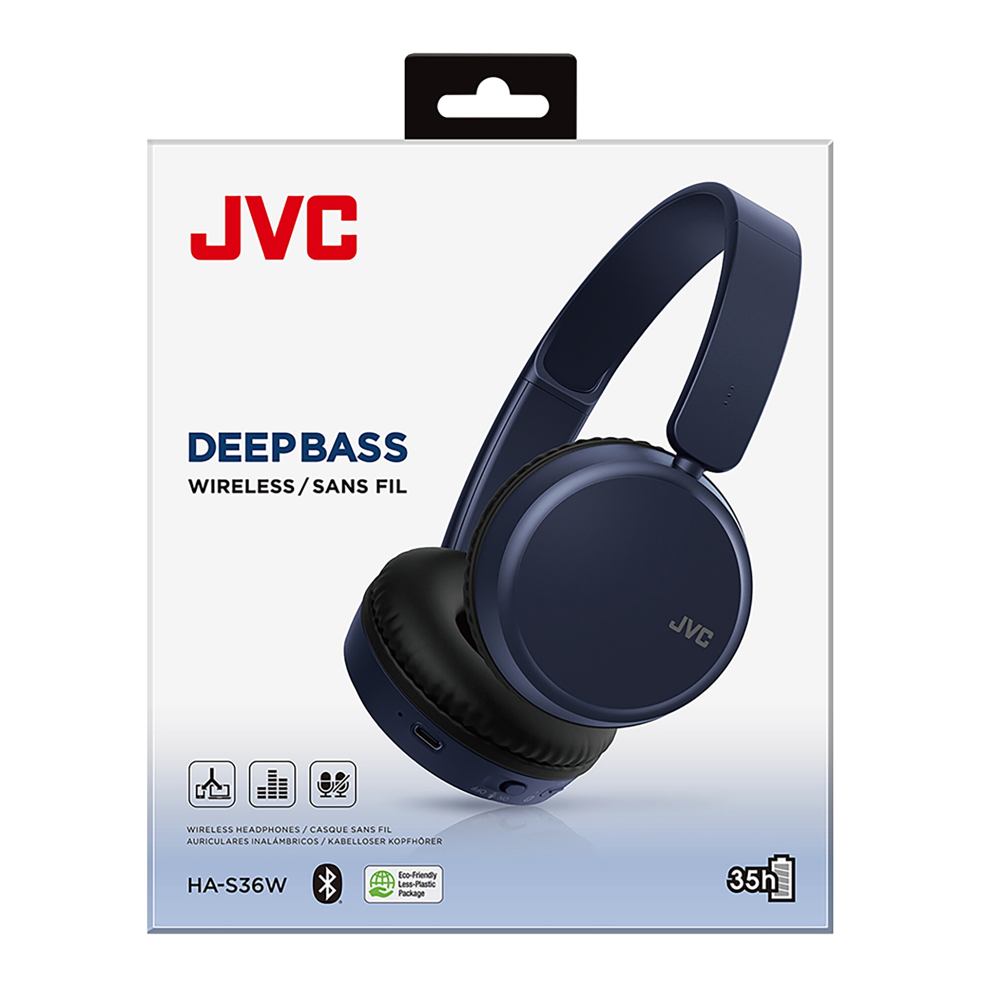 JVC JVCHAS36WA headphones - View #2