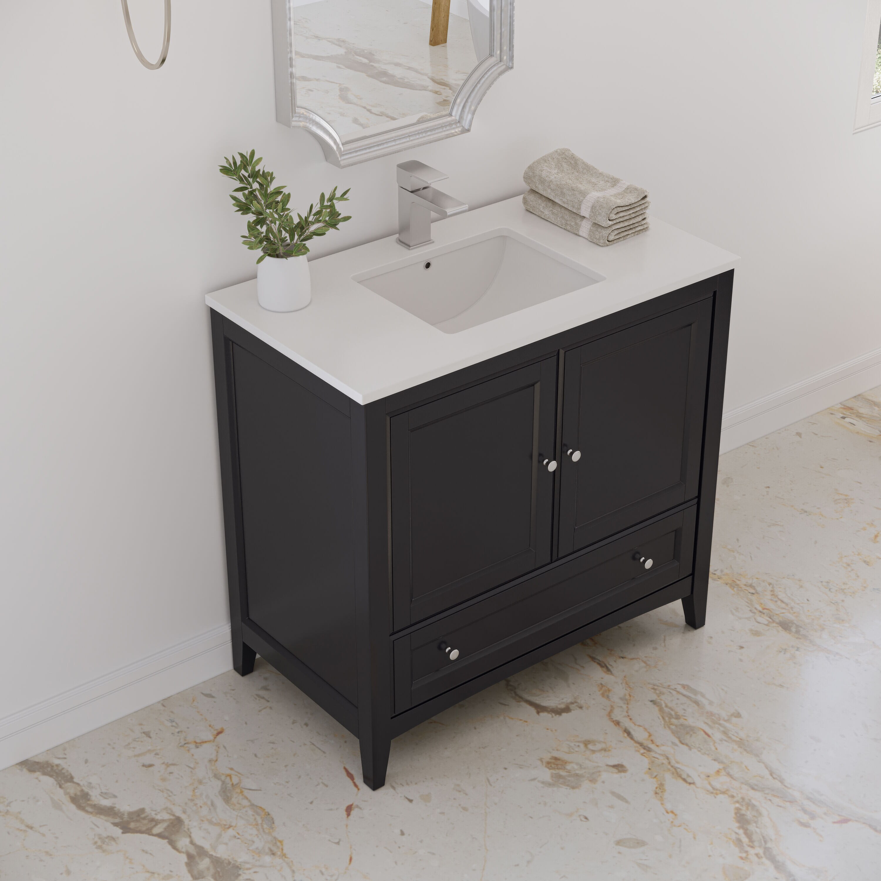 Fresca FCB2036ES-CWH-U Bath-Vanity-Combo - View #4