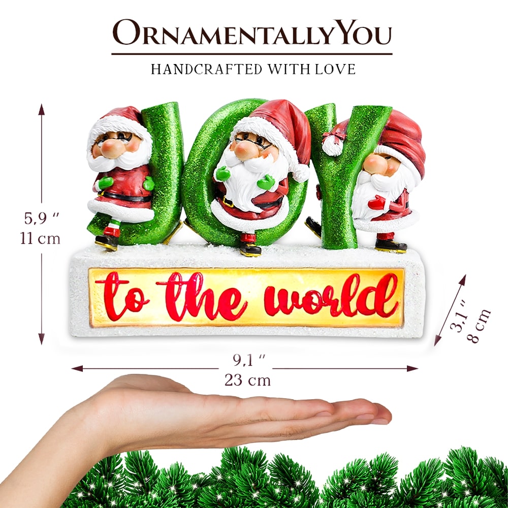 OrnamentallyYou RSTATUE1004 Table-Christmas-Decorations - View #3