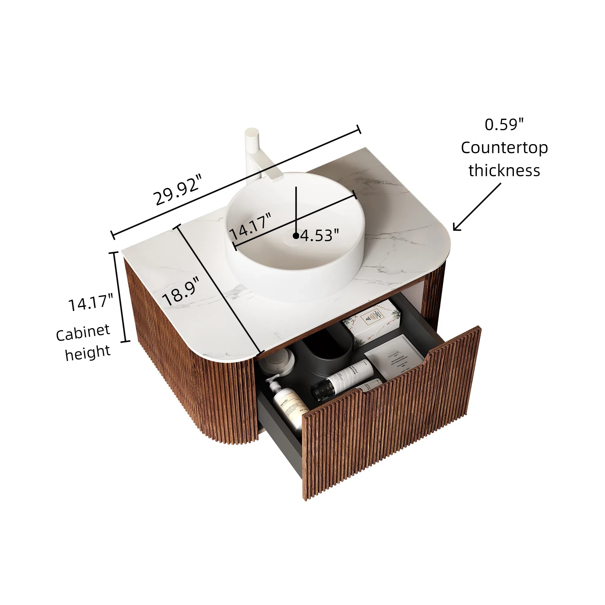 Tatayosi JL-15S00085 Bath-Vanity-Combo - View #2