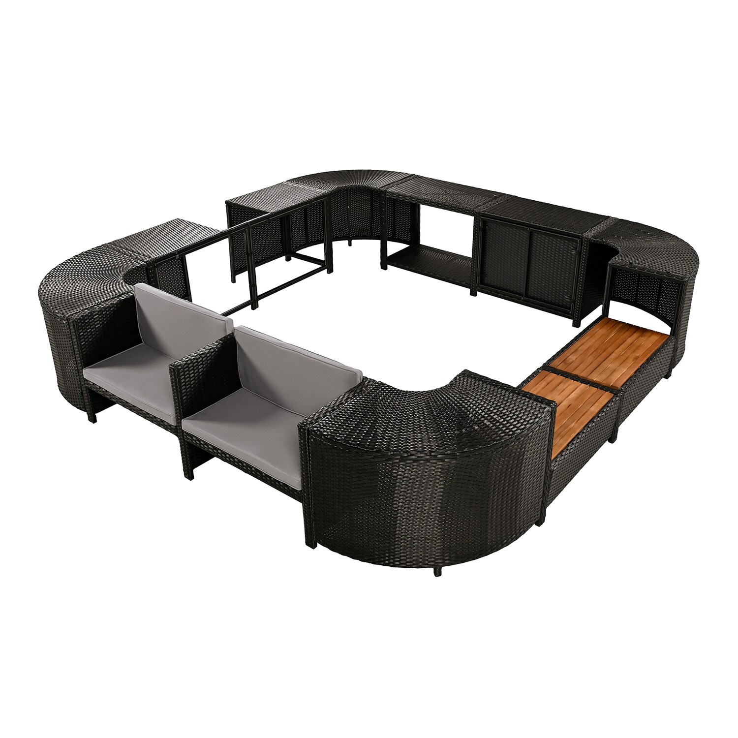 Mondawe MO-HSC70010W3 Patio-Sofas-Daybeds - View #8