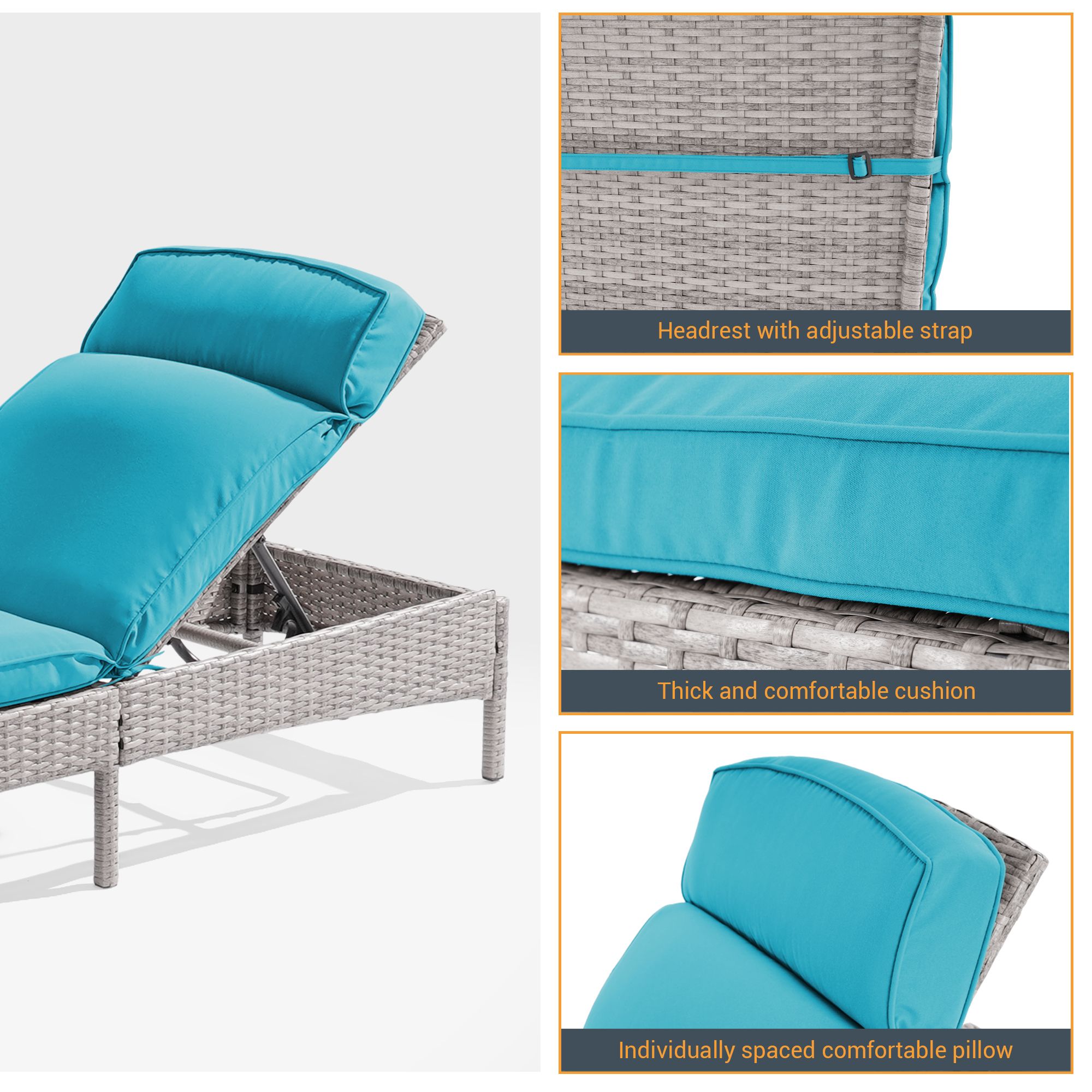 Sonkuki SD-LC-723-LB Patio-Chairs - View #5