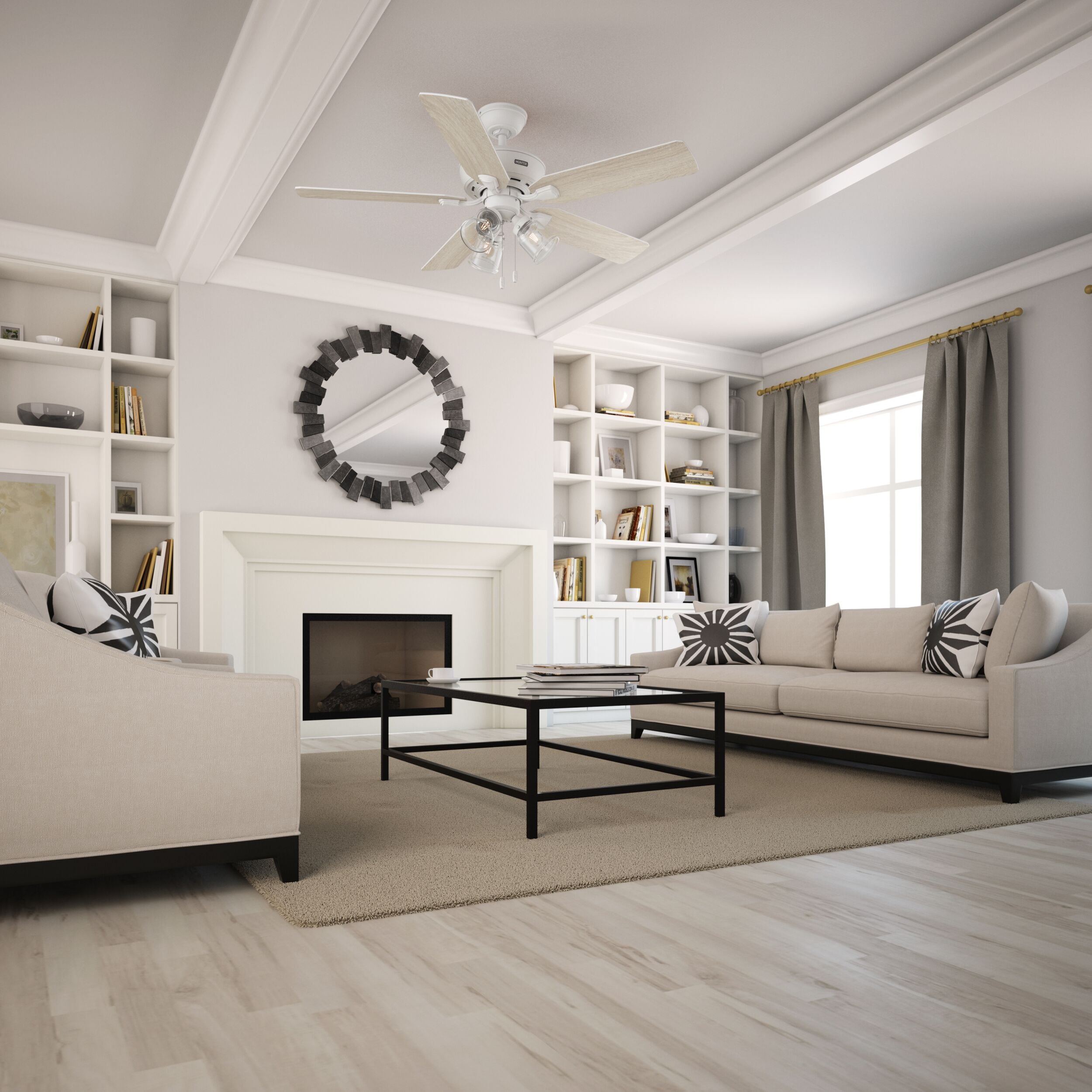 Hunter 52344 Ceiling-Fans - View #3