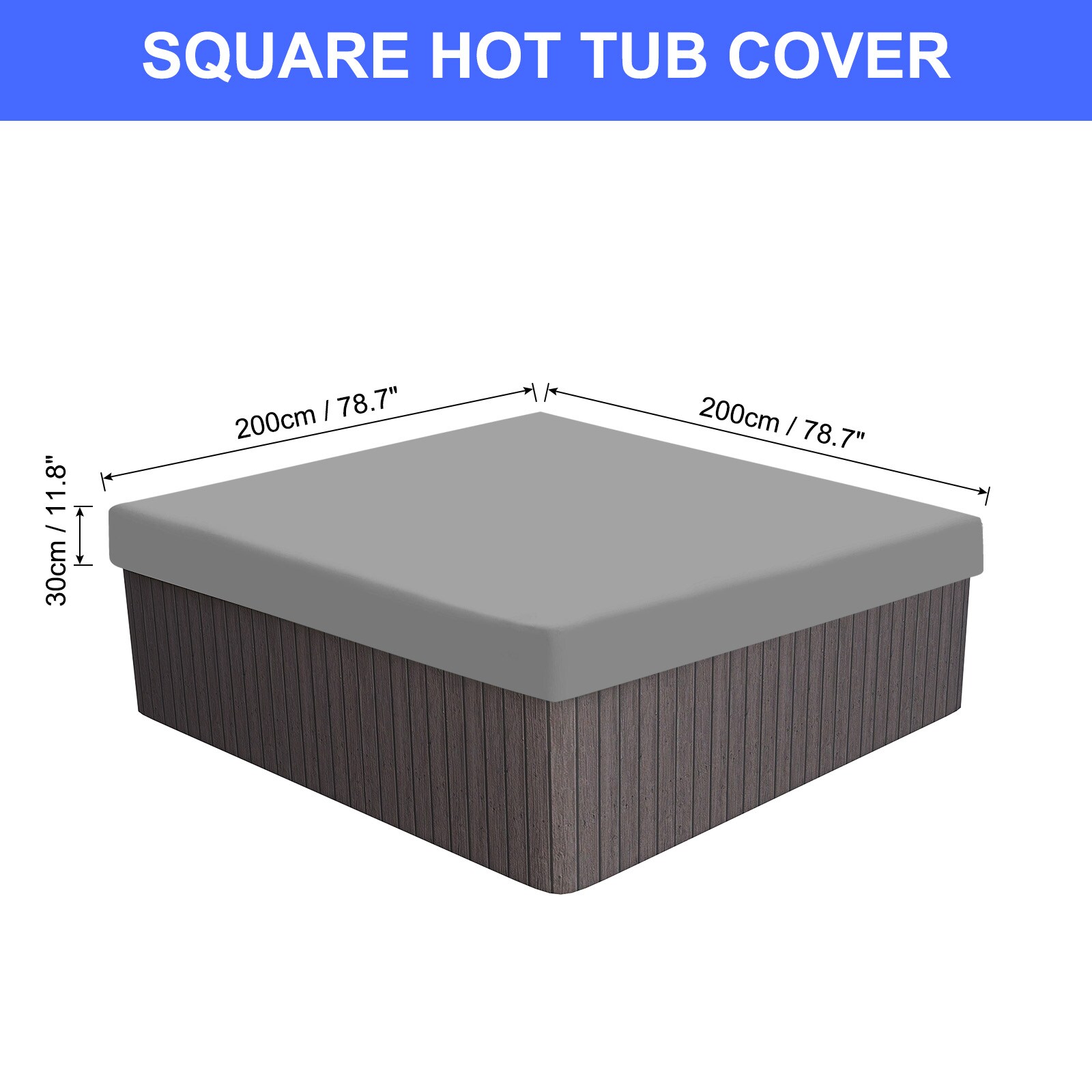 PATIKIL S25093002UX0348 Pool-Covers - View #2