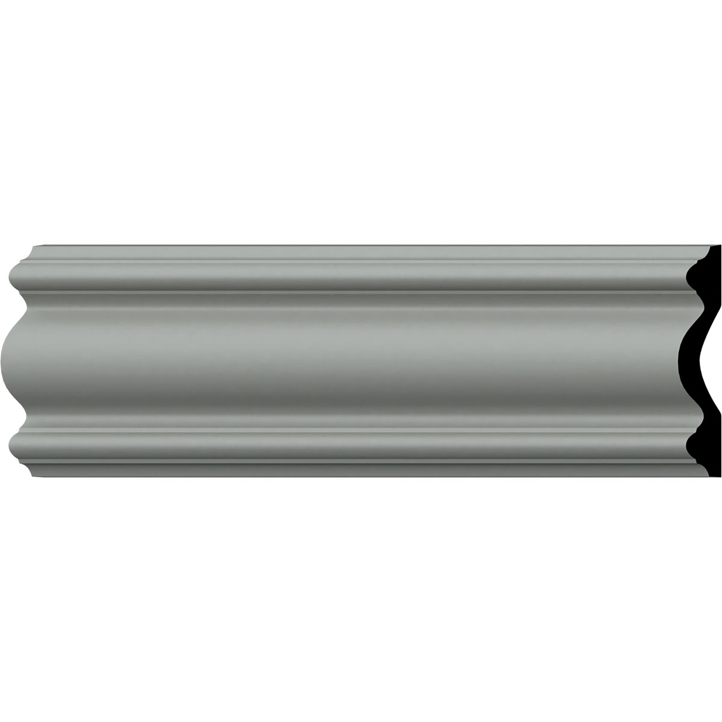 Ekena Millwork PML04X00GO Chair-Rail-Moulding - View #2