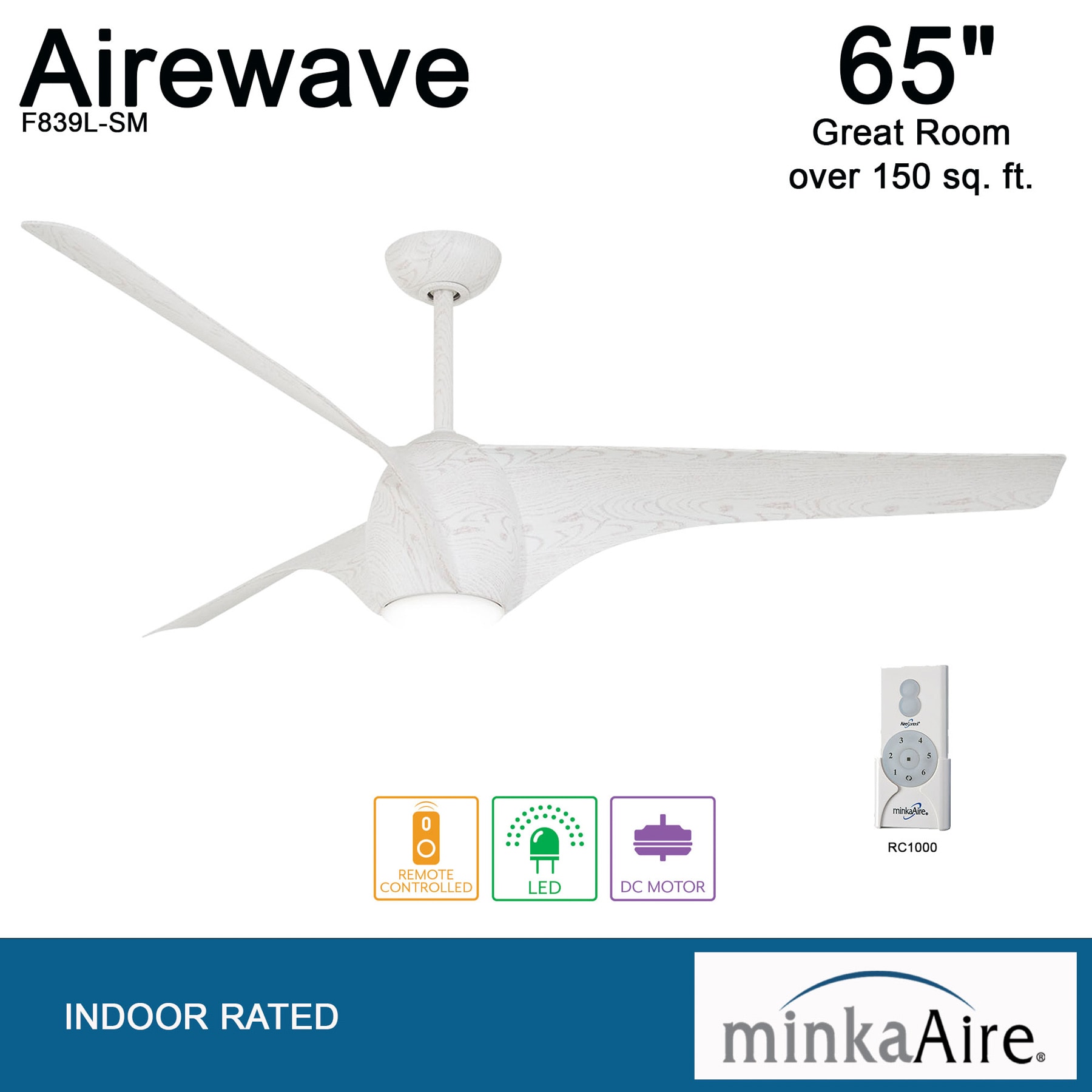 Minka Aire F839L-SM Ceiling-Fans - View #5