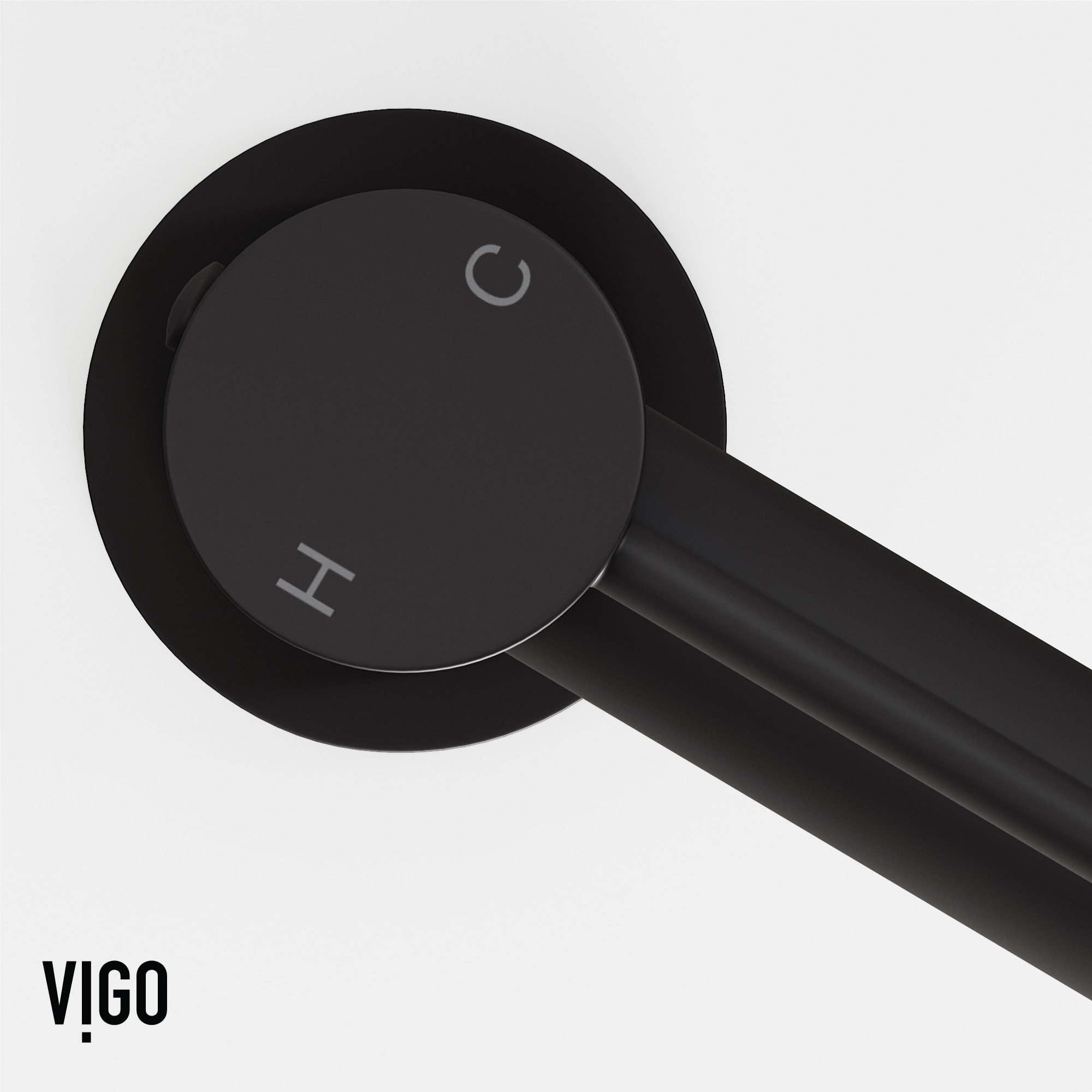 Matte Black 11" Brass Single Handle Vessel Bathroom Faucet