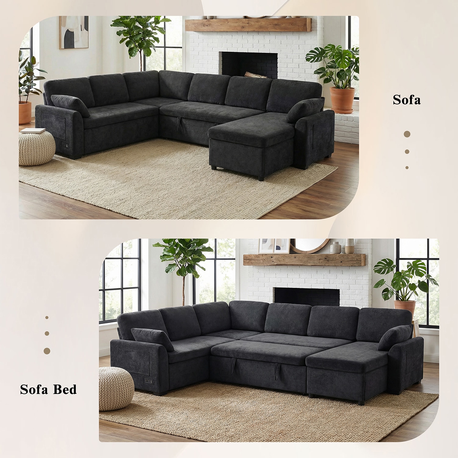 GZMR GZ-GN3131B Sofas-Loveseats - View #6