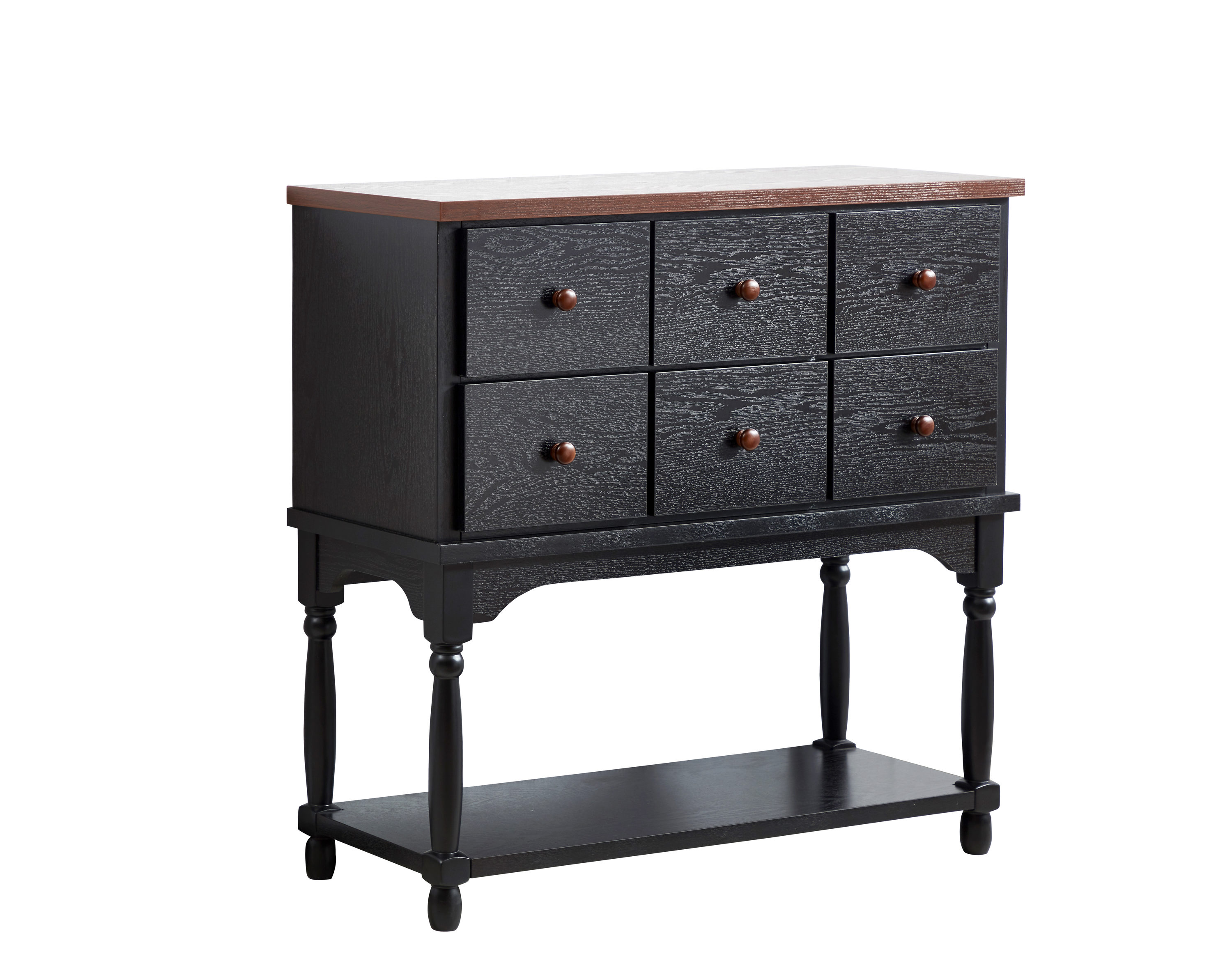 CASAINC MA-AM190701-WB Modern Walnut Console Table