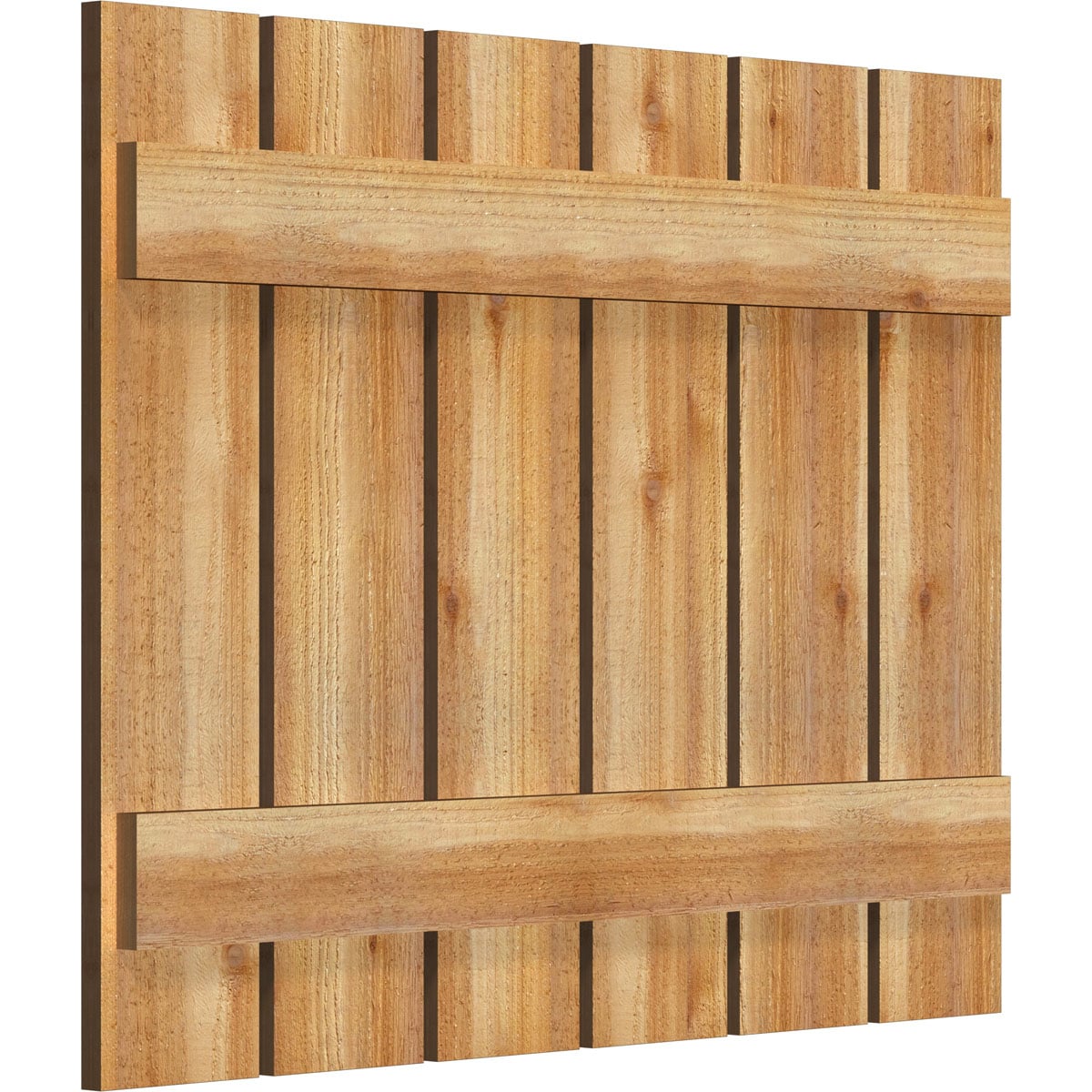 Ekena Millwork RBS06S35X027RWR Exterior-Shutters - View #2