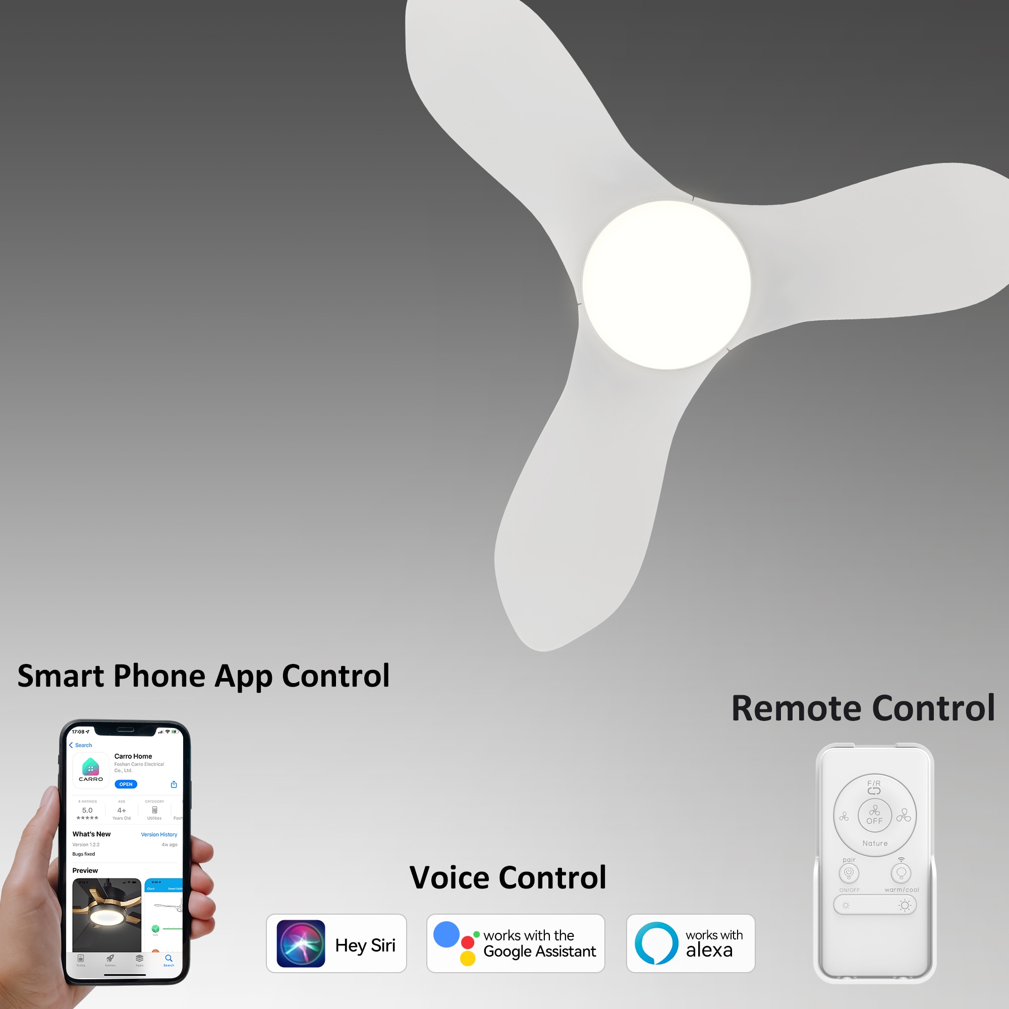 CARRO USA LS453V2-L12-W1-1-FM Ceiling-Fans - View #2