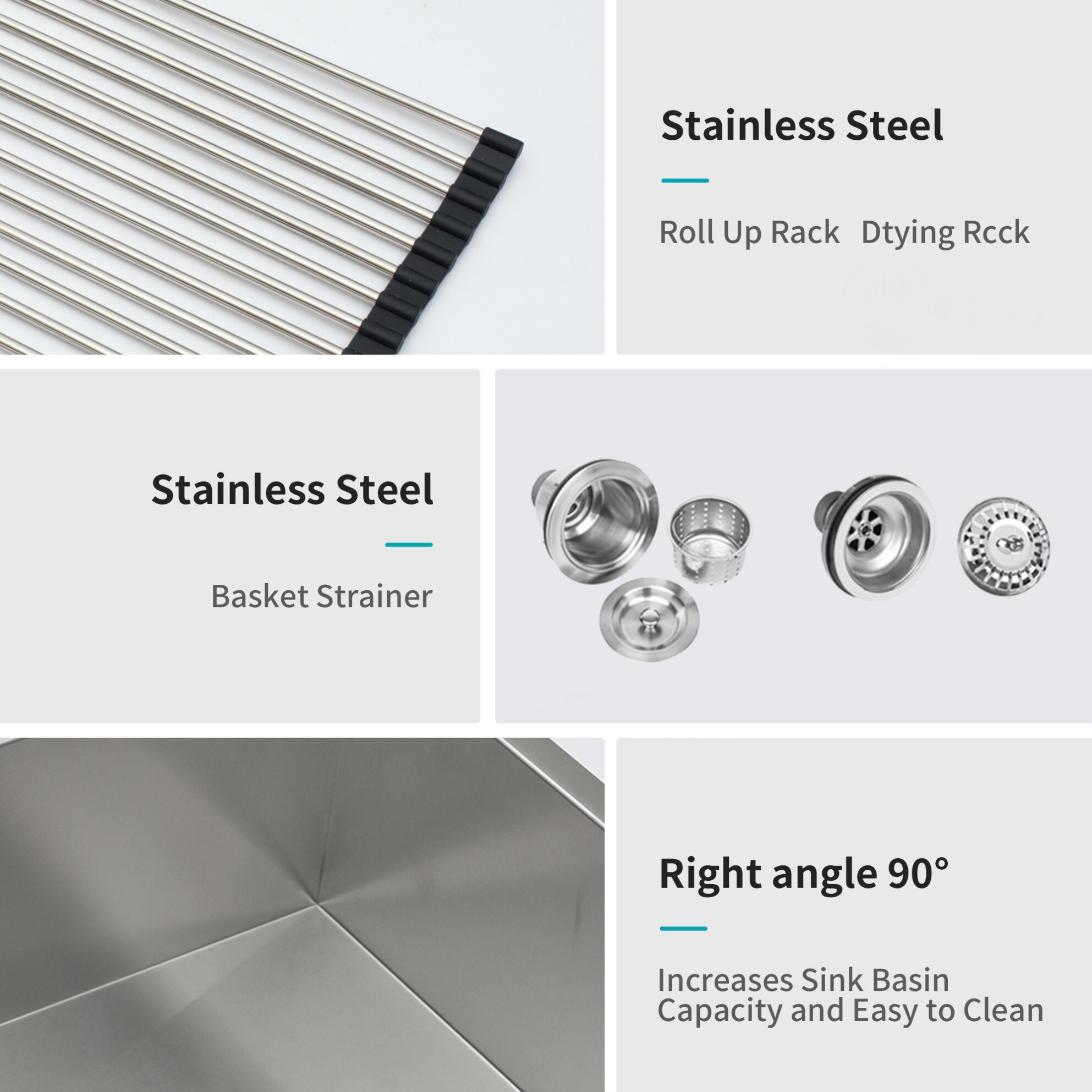 YERIVA DJGA148094 Kitchen-Sinks - View #4