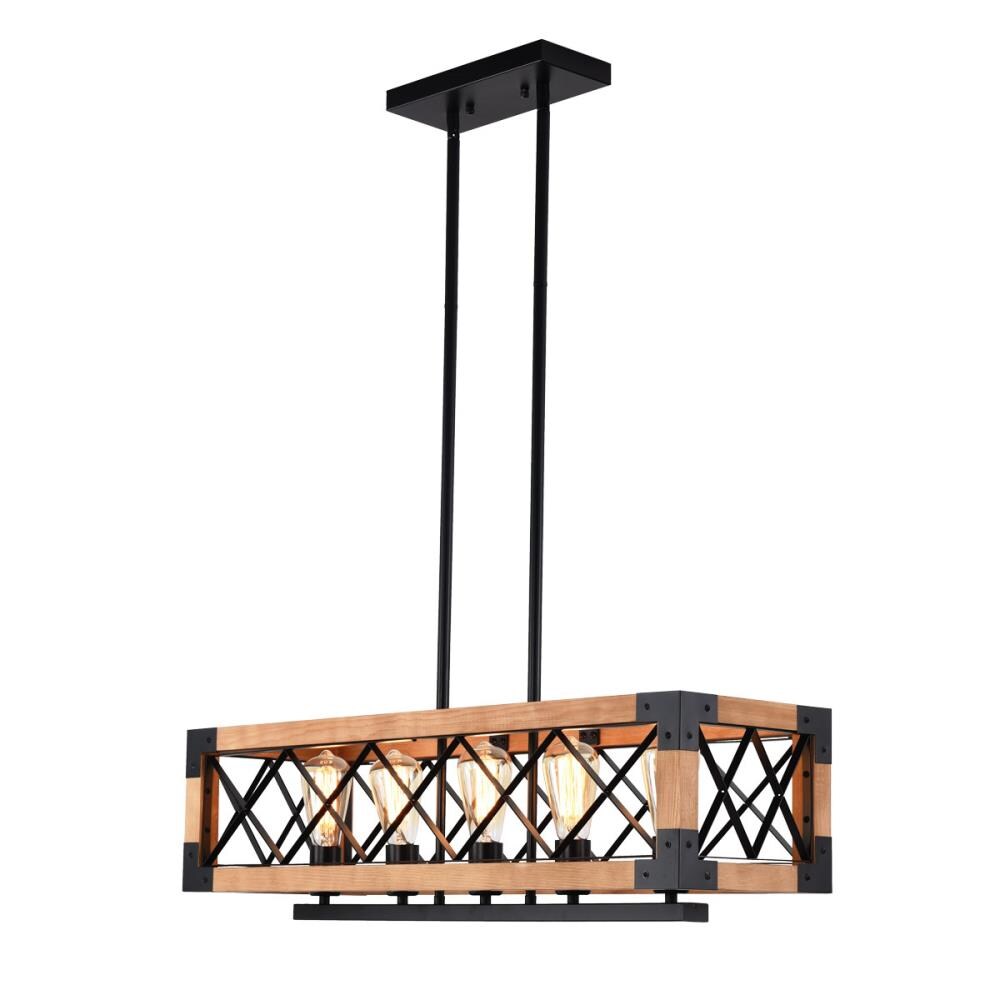 Oaks decor black kitchen island lighting mc1012 top