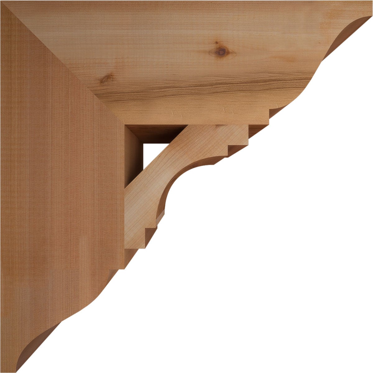 Ekena Millwork BKT06X18X18MRC01SWR Exterior-Brackets-Braces - View #3