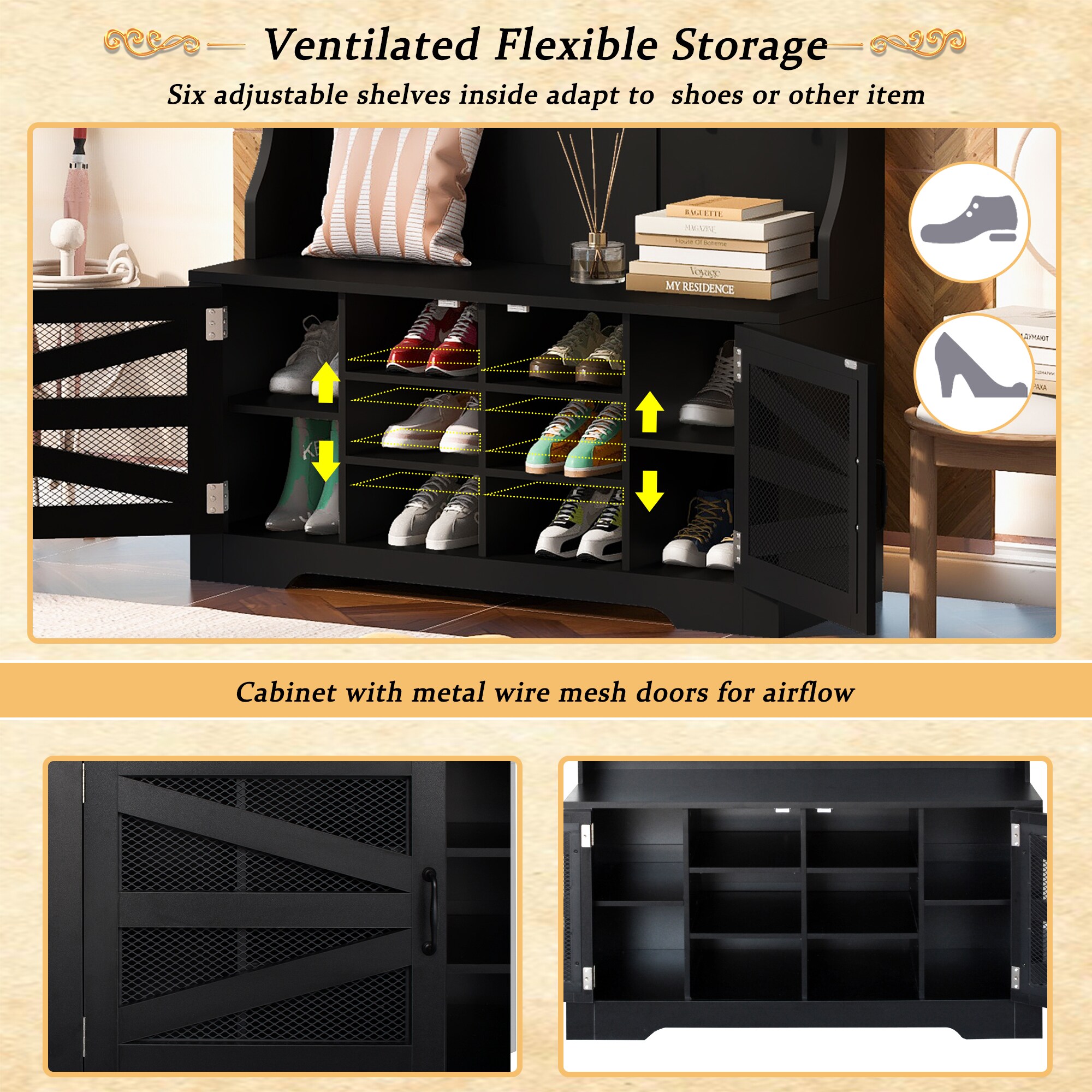 ModernLuxe L3P-N724P264668B Coatrack-Stands-Pedestals - View #4