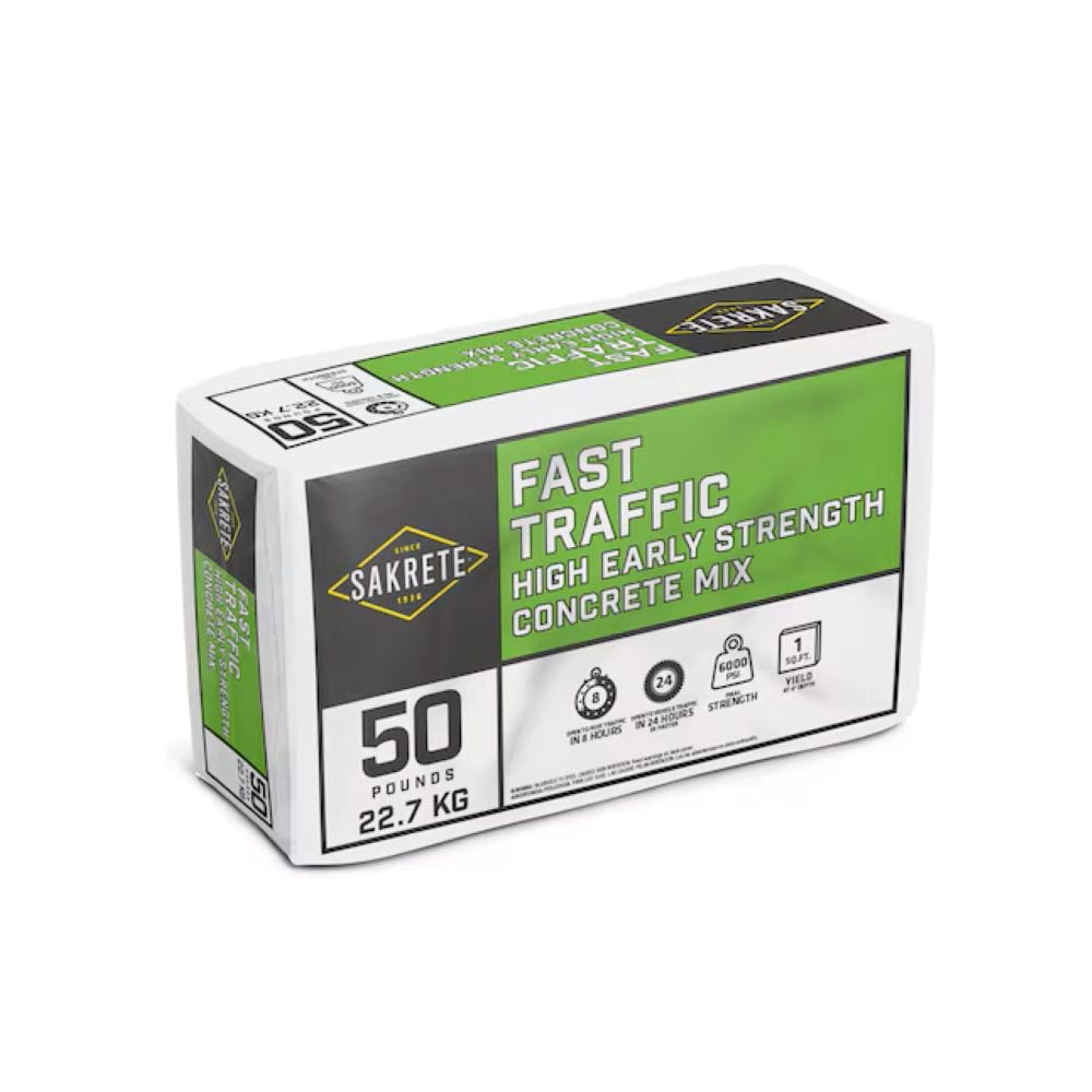 Sakrete 65200255 Fast Traffic 50 Pound(s) Fast setting Concrete mix