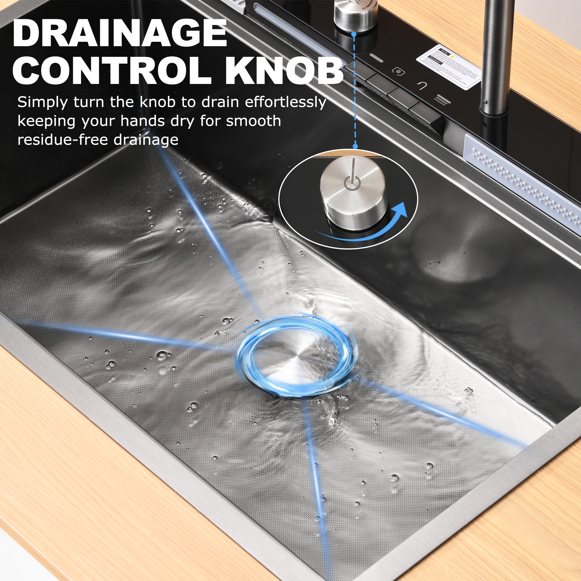 Trivework AQKS07-BL-301808Z Kitchen-Sinks - View #4