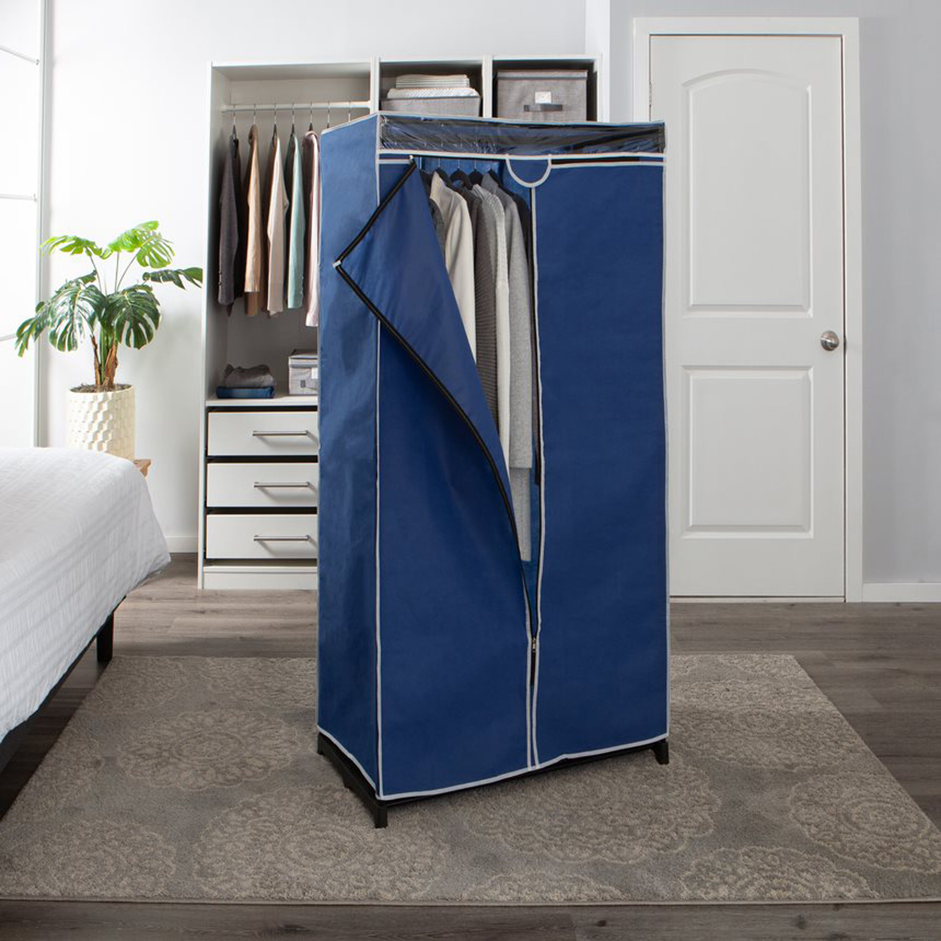 Simplify 4062-NAVY Garment-Racks - View #3