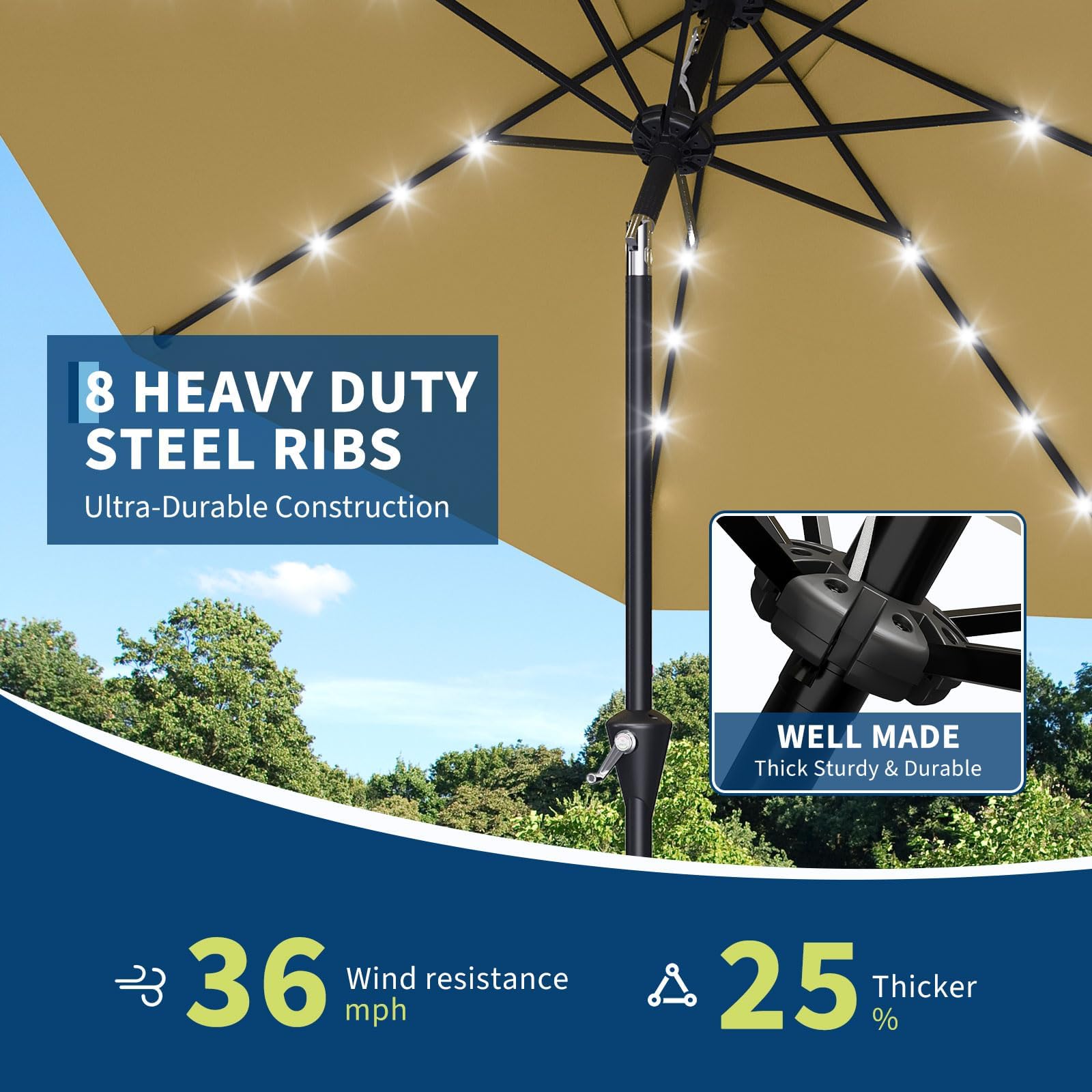 Garvee BLT-K72QPNNZ Umbrellas-2 - View #4