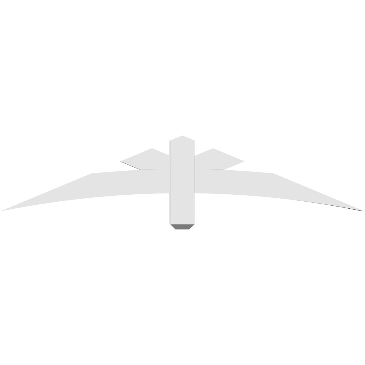 Ekena Millwork GBP060X13X0404ALB00 Exterior-Brackets-Braces - View #4