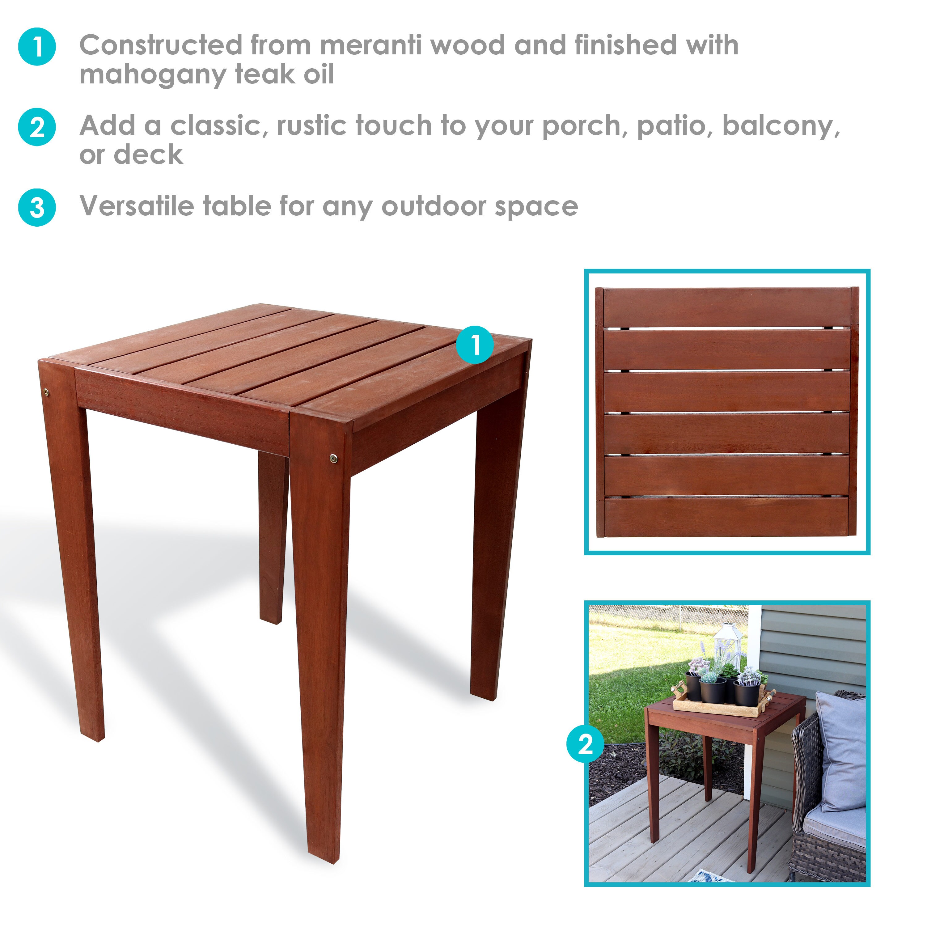 Sunnydaze Decor STR-345 Patio-Tables - View #7