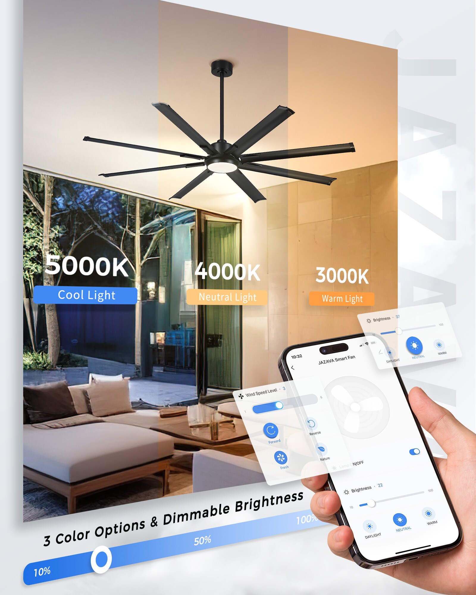 LTMATE LSLT-CF04BK-72 Ceiling-Fans - View #7