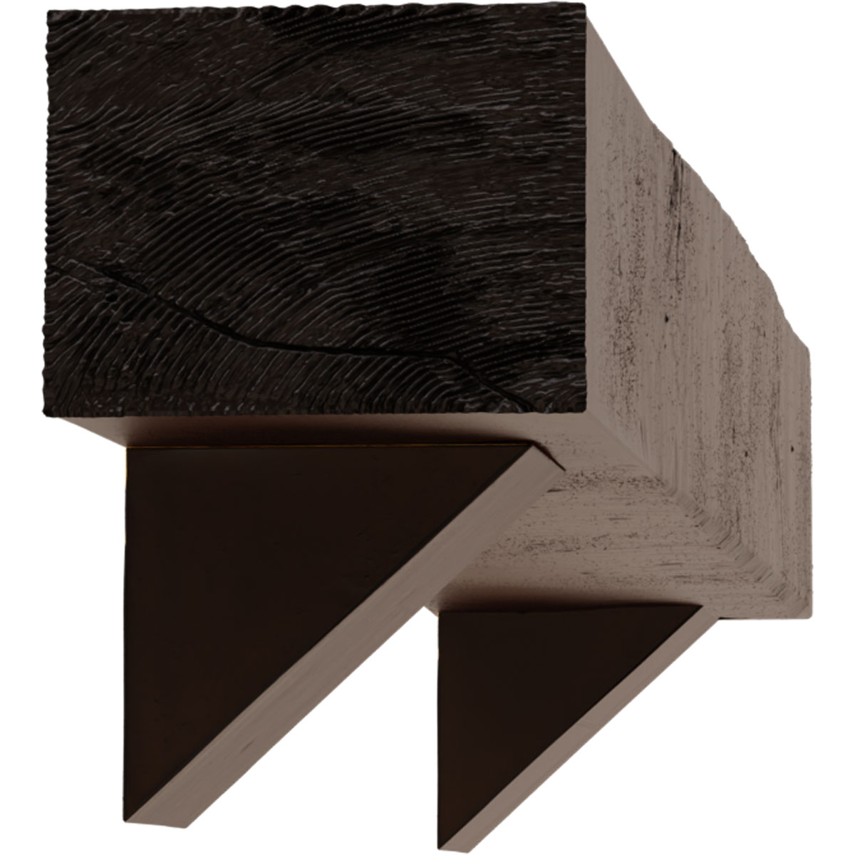 Ekena Millwork MANUKP04X04X48BKZM Mantel-Shelves - View #4
