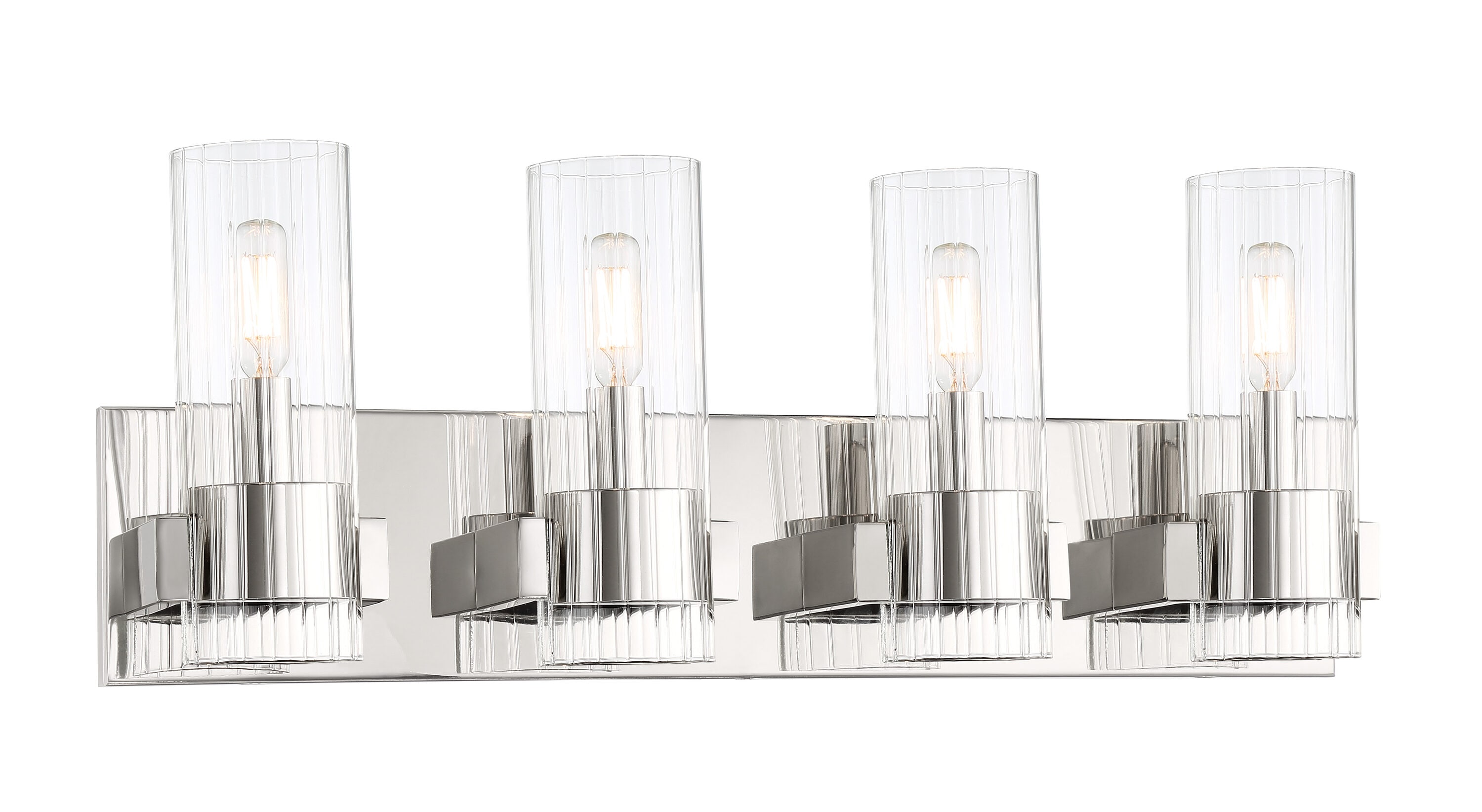 Minka Lavery 5894-77 Vernon Place 24.5-in 4 -Light Polished Chrome Modern/contemporary Vanity light