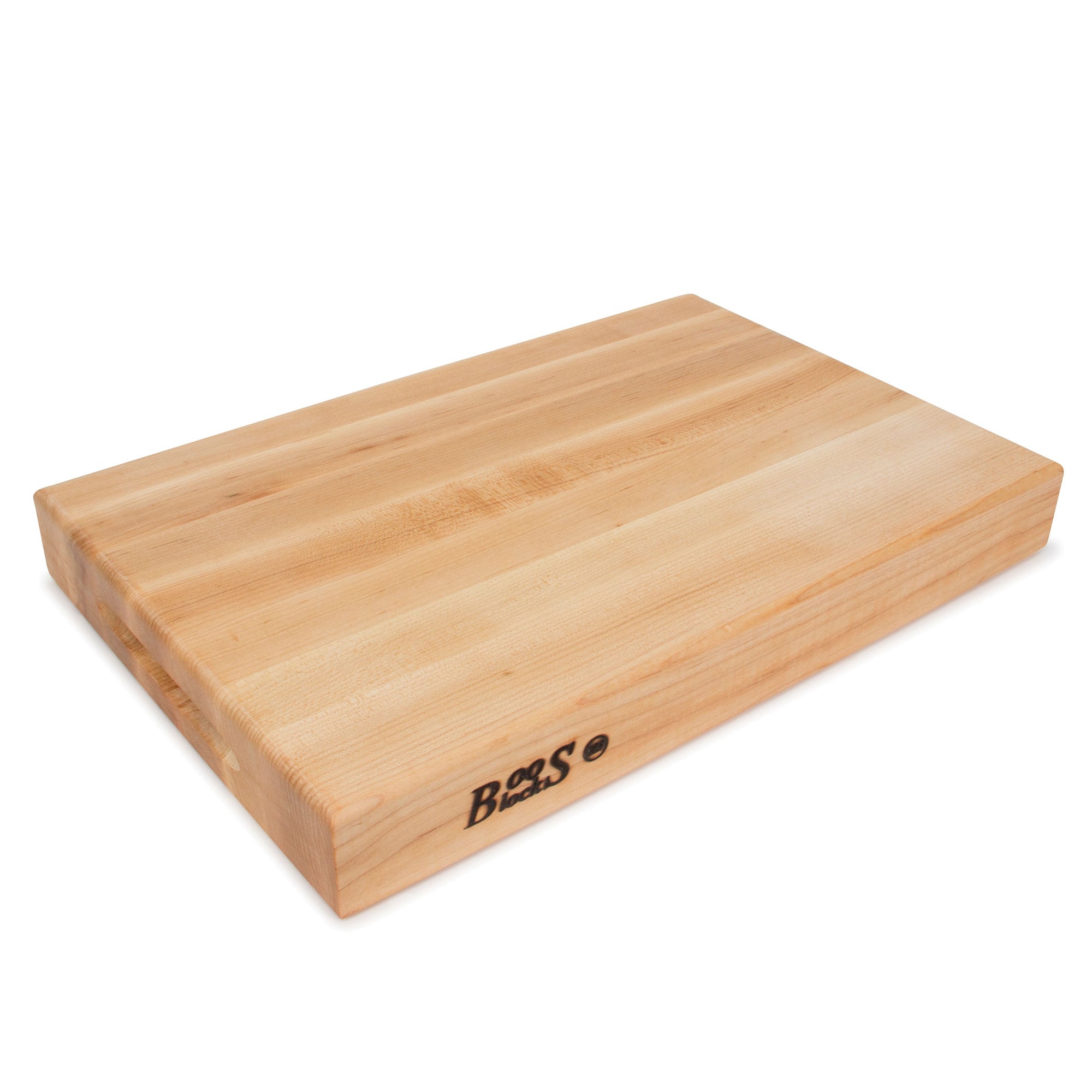 John Boos 197301 18-in L x 12-in W Wood Cutting Board