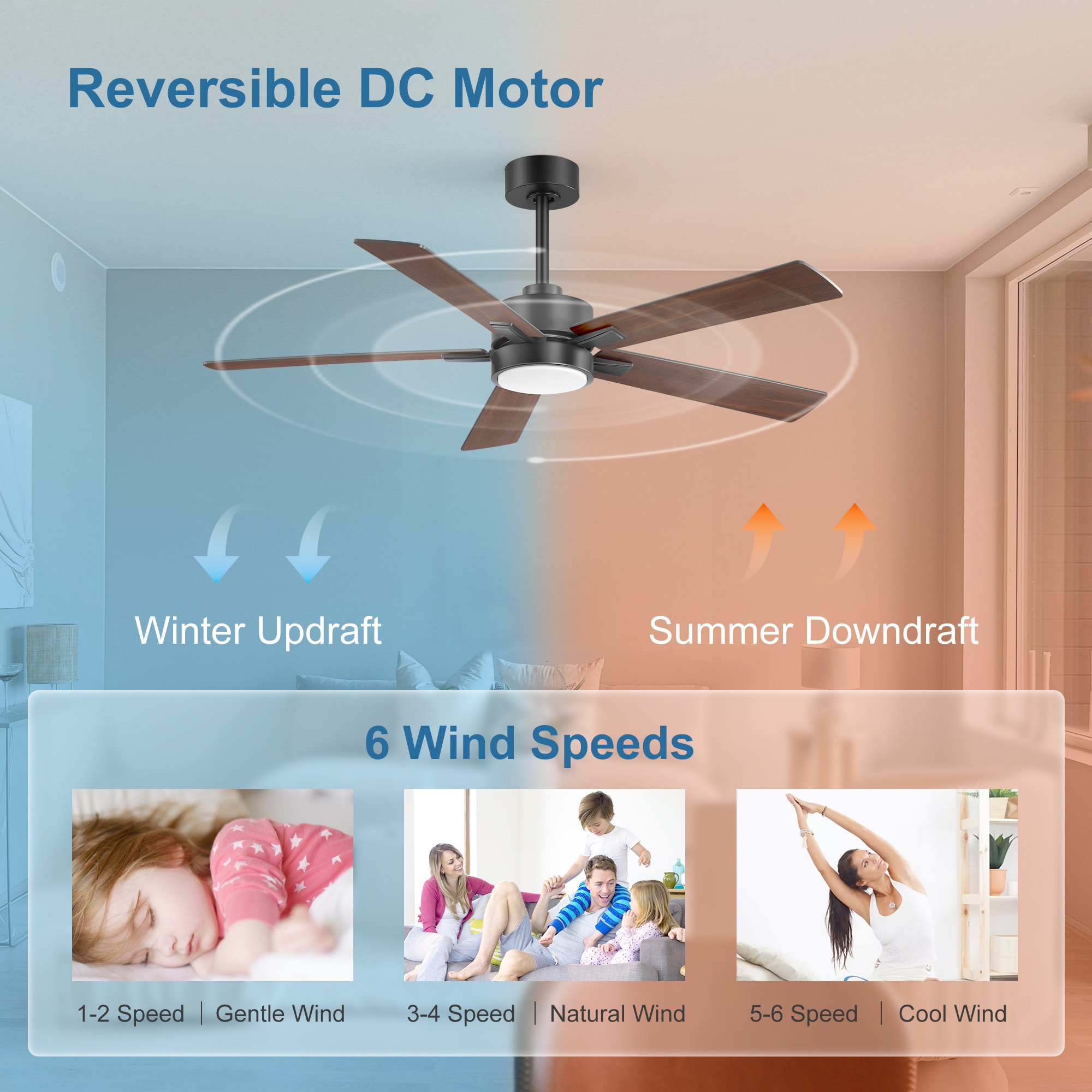 Breezary 30001-BK Ceiling-Fans - View #6