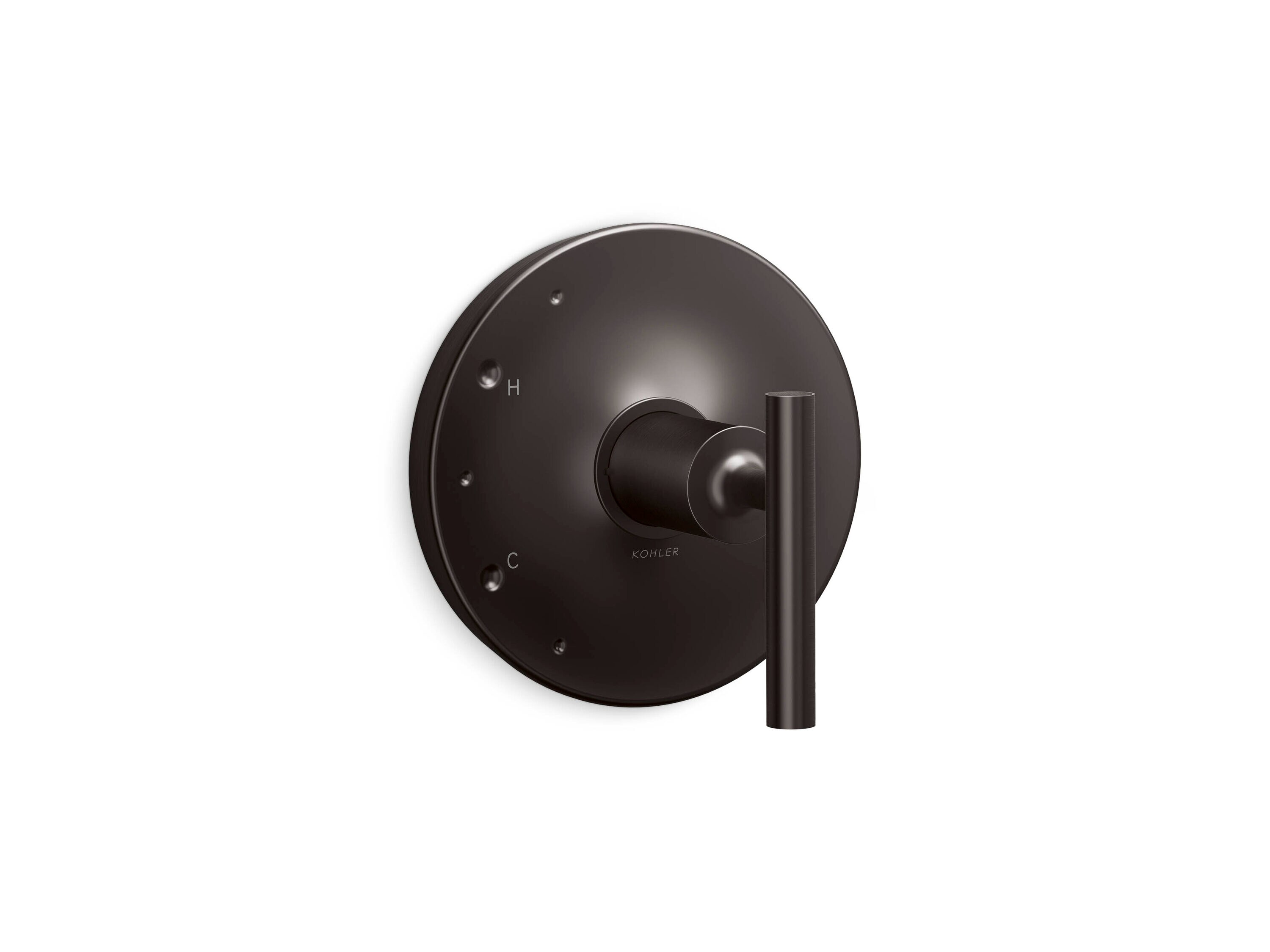 KOHLER TS14423-4-BGP Purist Vibrant Brushed Graphite 1 -Handle Lever Shower Faucet Handle