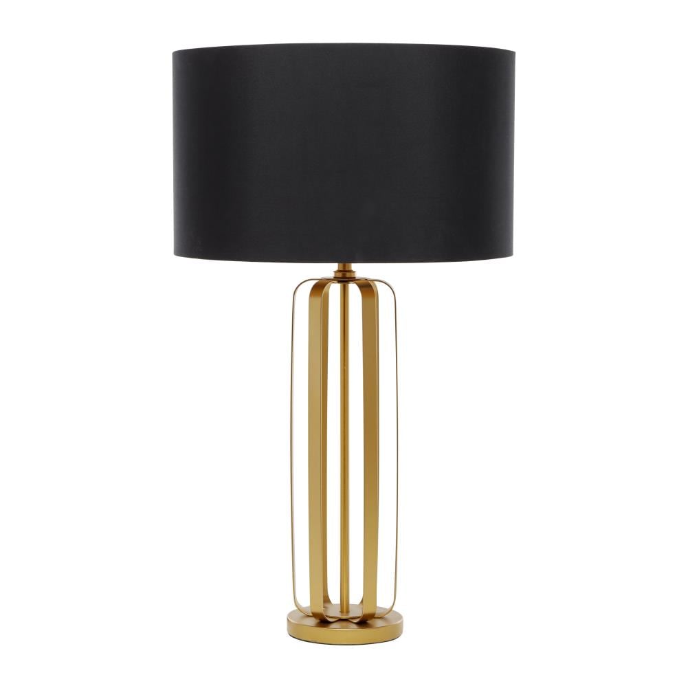 Venus Williams 29-in Gold Table Lamp with Fabric Shade in the Table ...