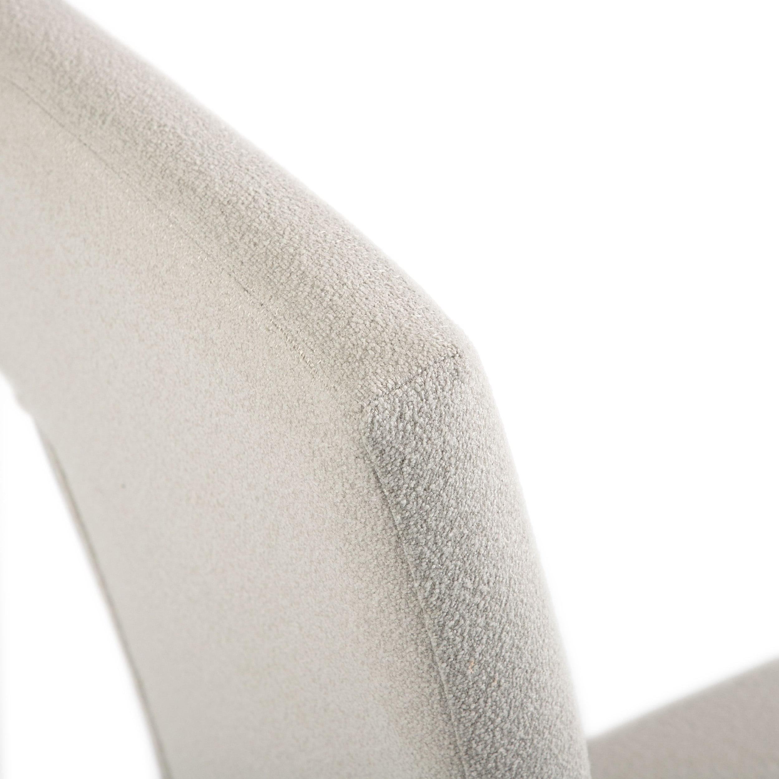 Natural Beige Upholstered Wood Side Chair Set