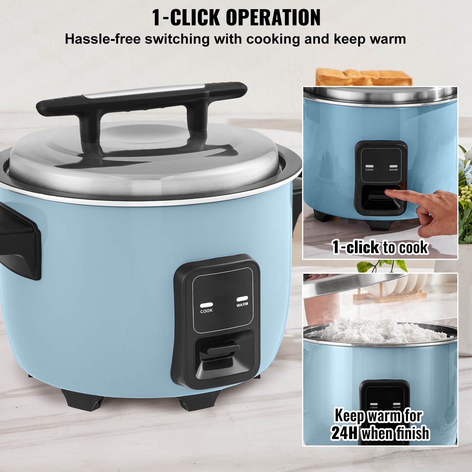 GIVIMO LW108GIVSS3459 Rice-Cookers - View #2