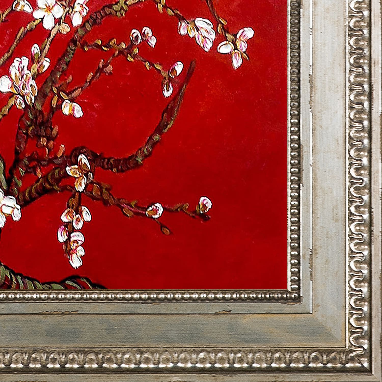 La Pastiche Branches Of An Almond Tree In Blossom, Ruby Red Vincent Van ...