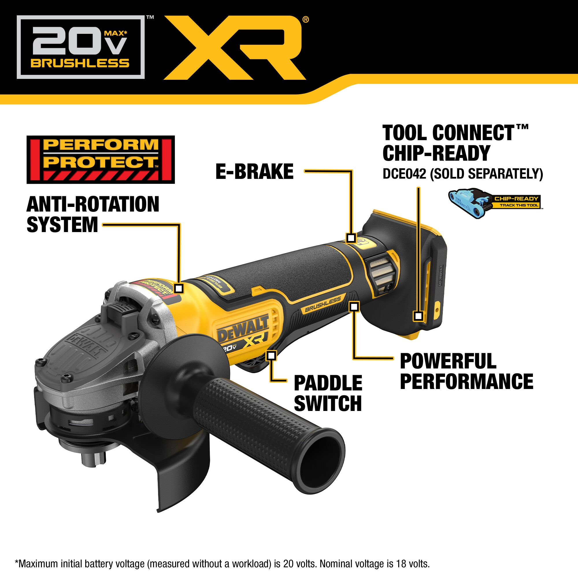 DEWALT DCG410B Cordless-Grinders - View #3