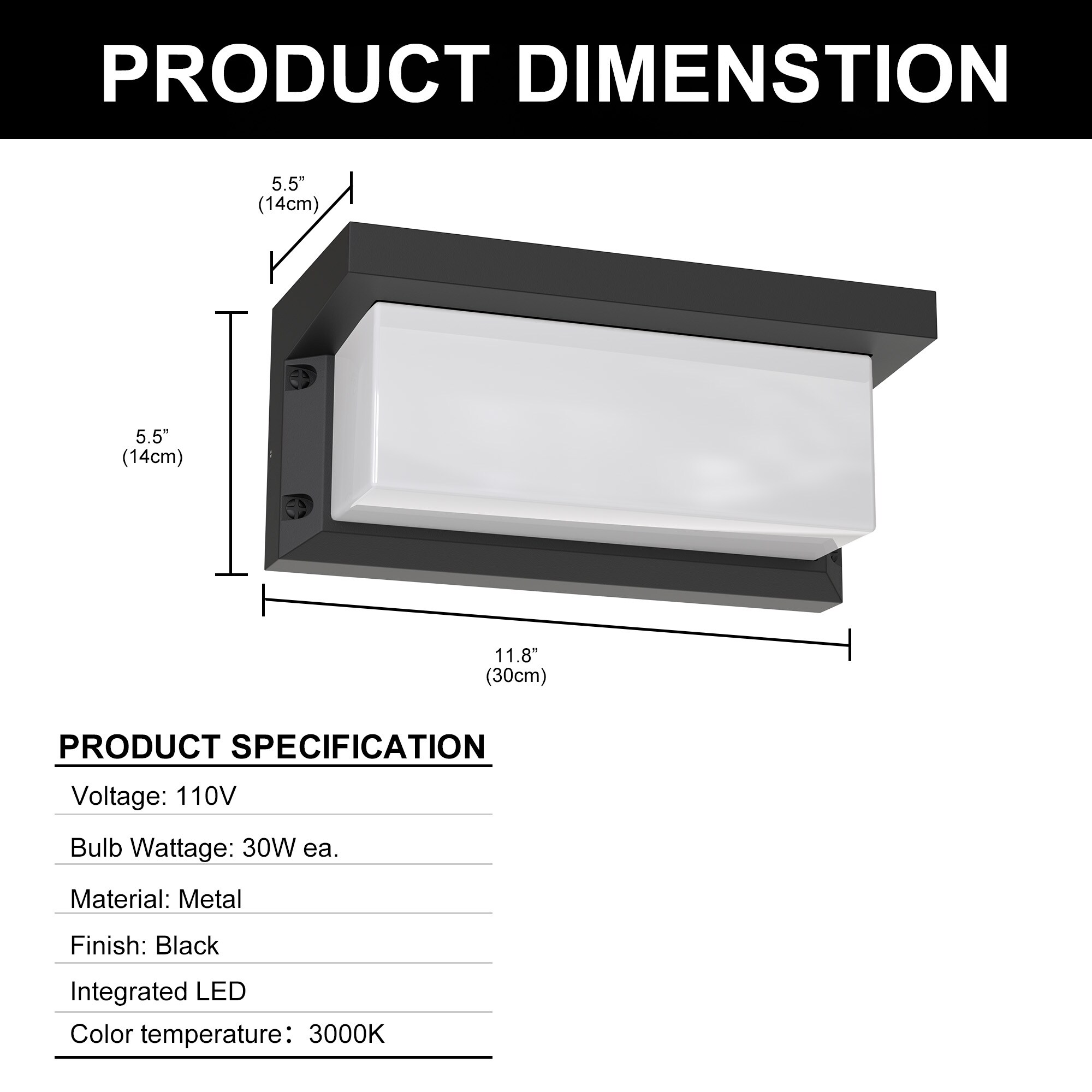 DORESshop LSC-WL083 Outdoor-Wall-Lighting - View #3