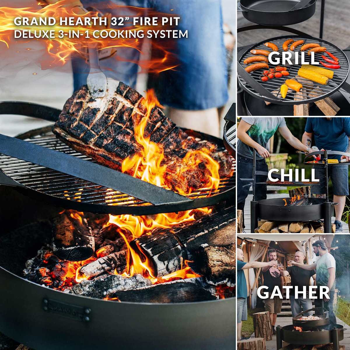 Good Directions 111000GG Outdoor-Woodburning-Firepits - View #3