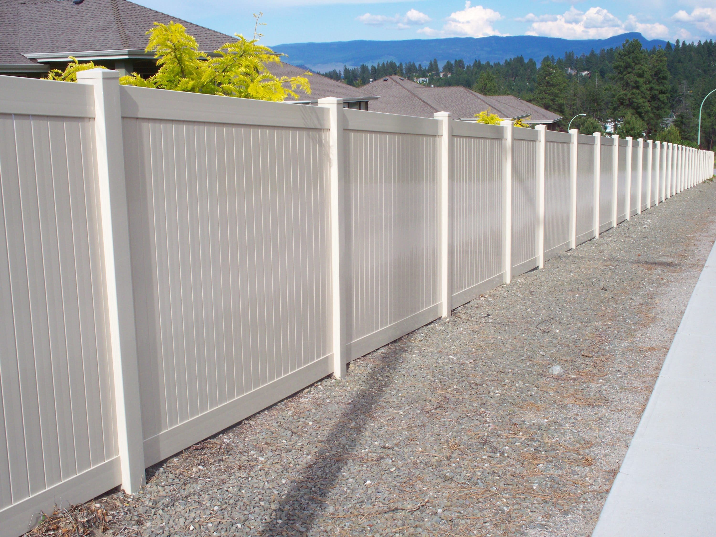 Capital Railing VFP68W 6-ft H x 8-ft W White Vinyl Flat-top Fence panel (Unassembled)