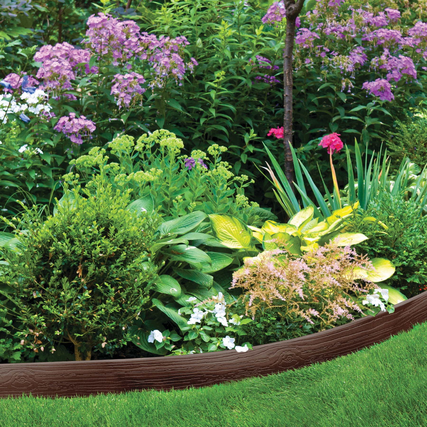 Master Mark 40 ft. Black HDPE Plastic Lawn Edging