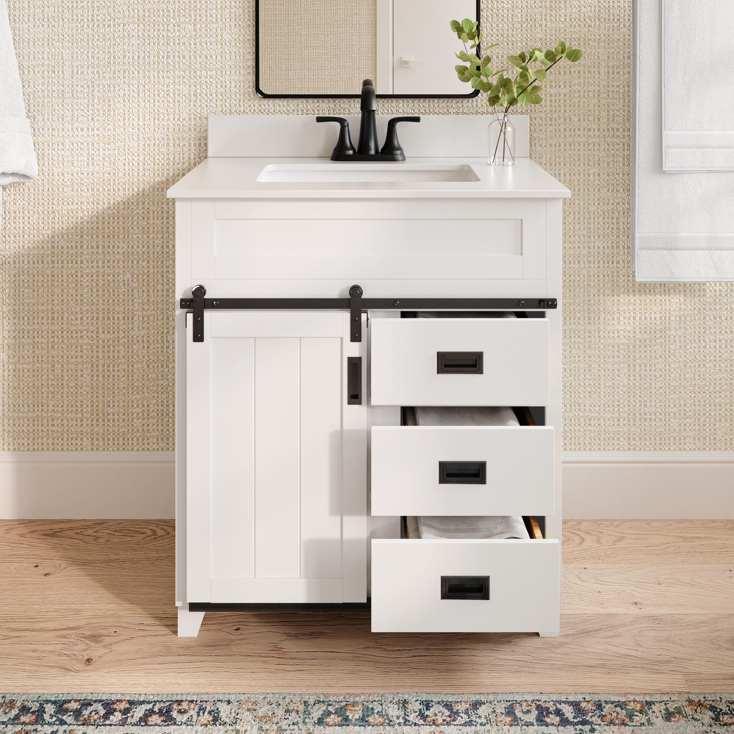 Style Selections LWS30MRTW Bath-Vanity-Combo - View #4
