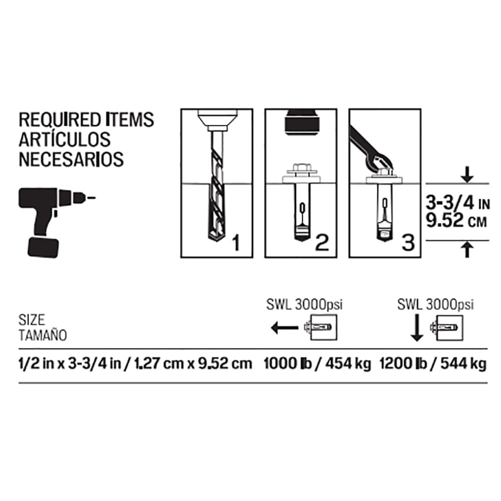 Project Source 21-2524 Drywall-Anchors - View #7