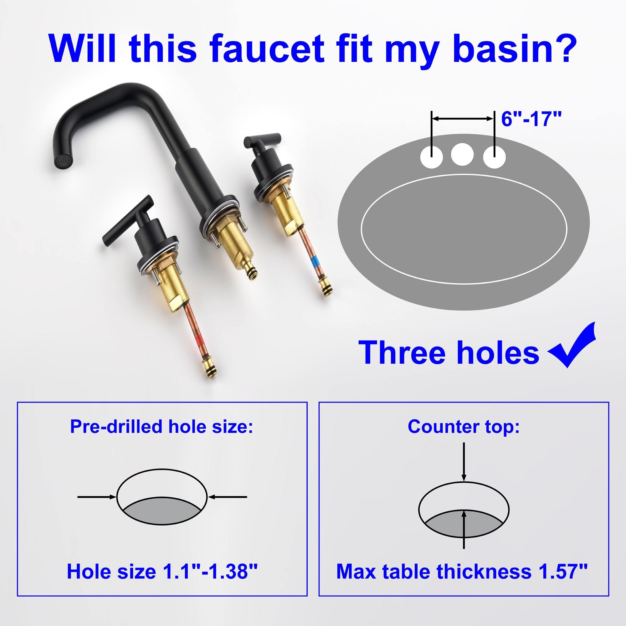 WELLFOR SPA-1514B Lavatory-Faucets - View #7