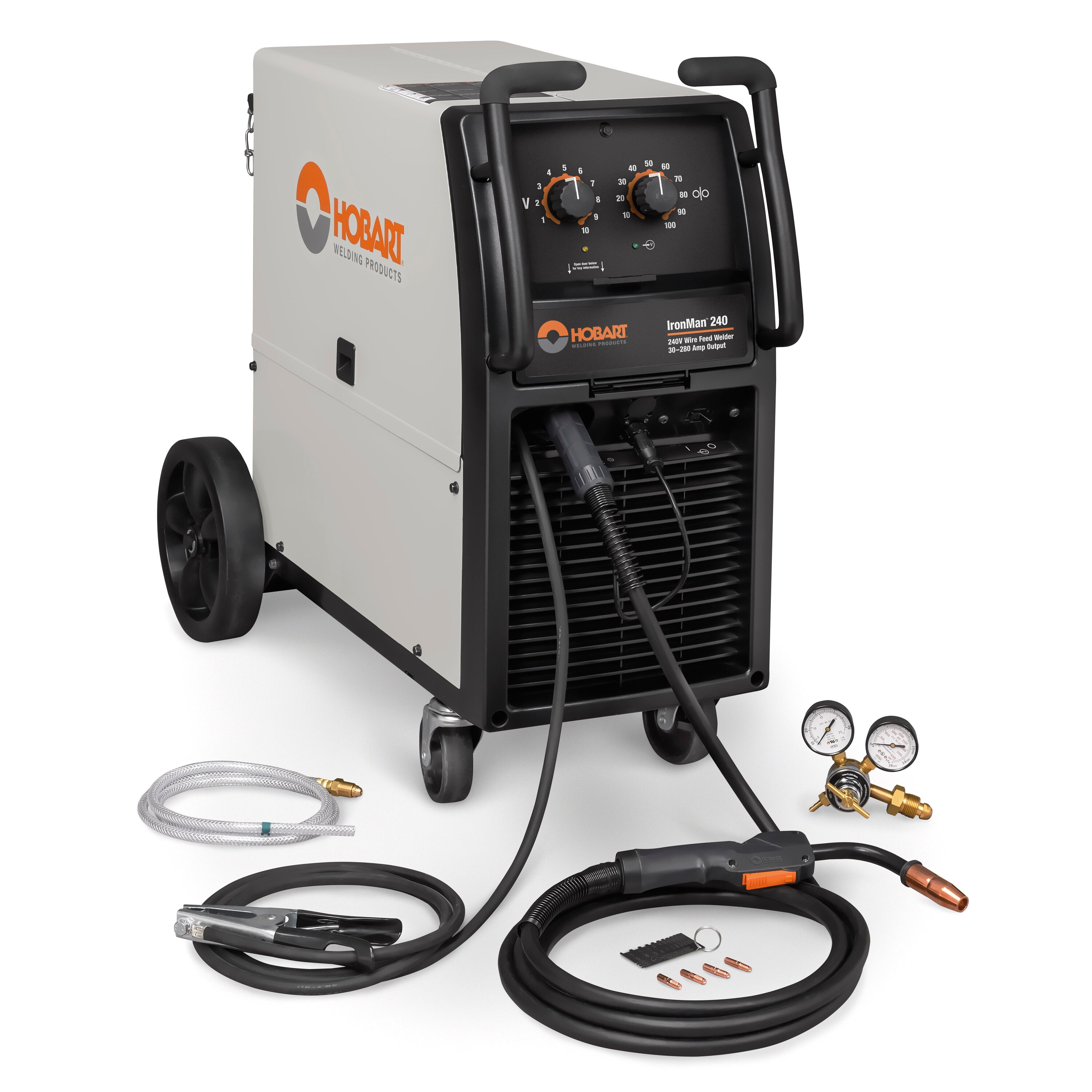 Hobart 500574 IronMan 240 -Volt 280 -Amp MIG flux-cored Wire Feed Welder