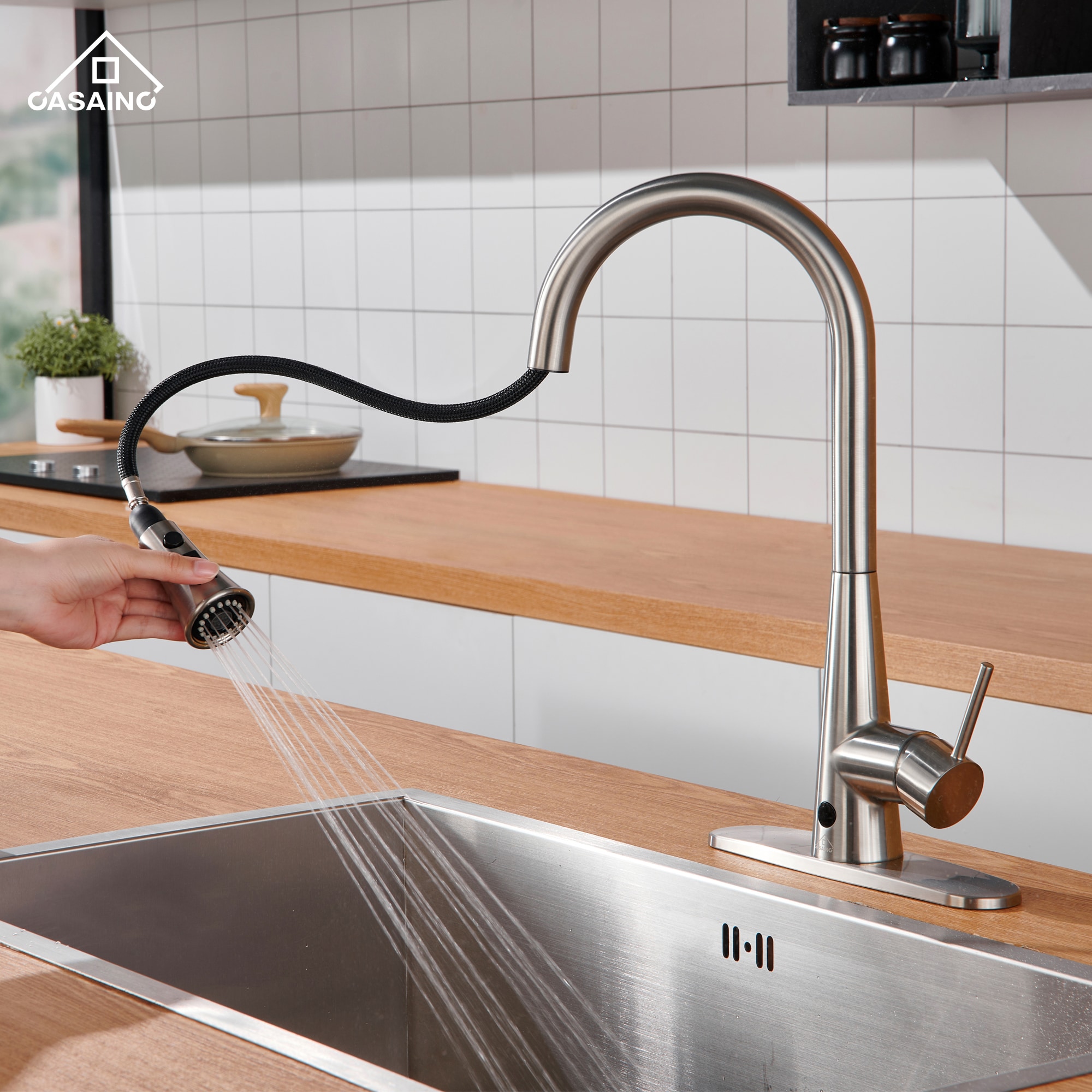 CASAINC RB0764-WE Kitchen-Faucets - View #2