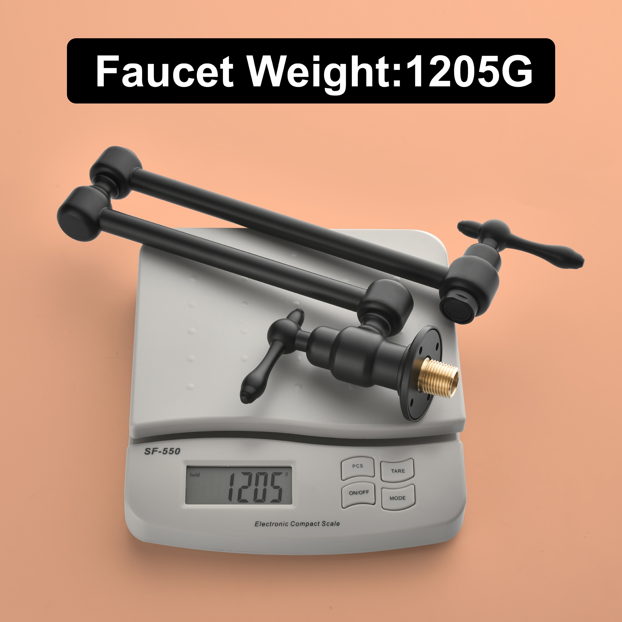 WELLFOR DTG-45PFMB Kitchen-Faucets - View #9
