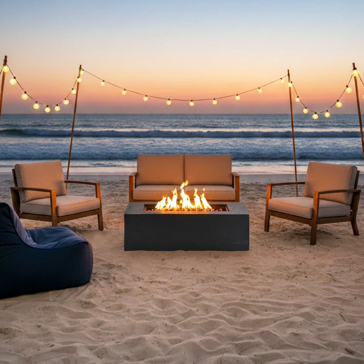 Streamdale Furniture WY000500AAB Outdoor-Gas-Firepits - View #2