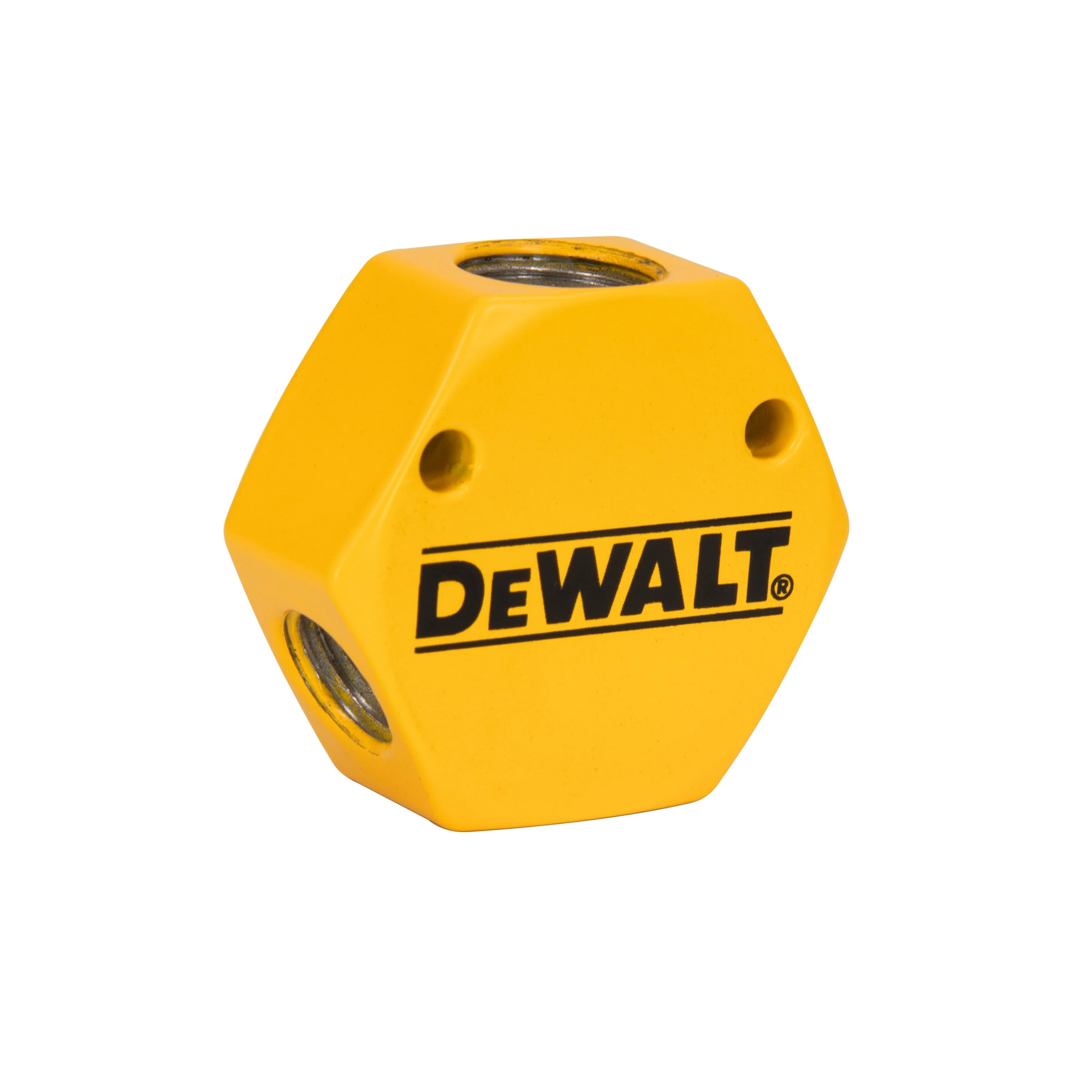 DEWALT 3 Way Flat Manifold W 3 8In Fnpt Inlet Three 1 4In Fnpt