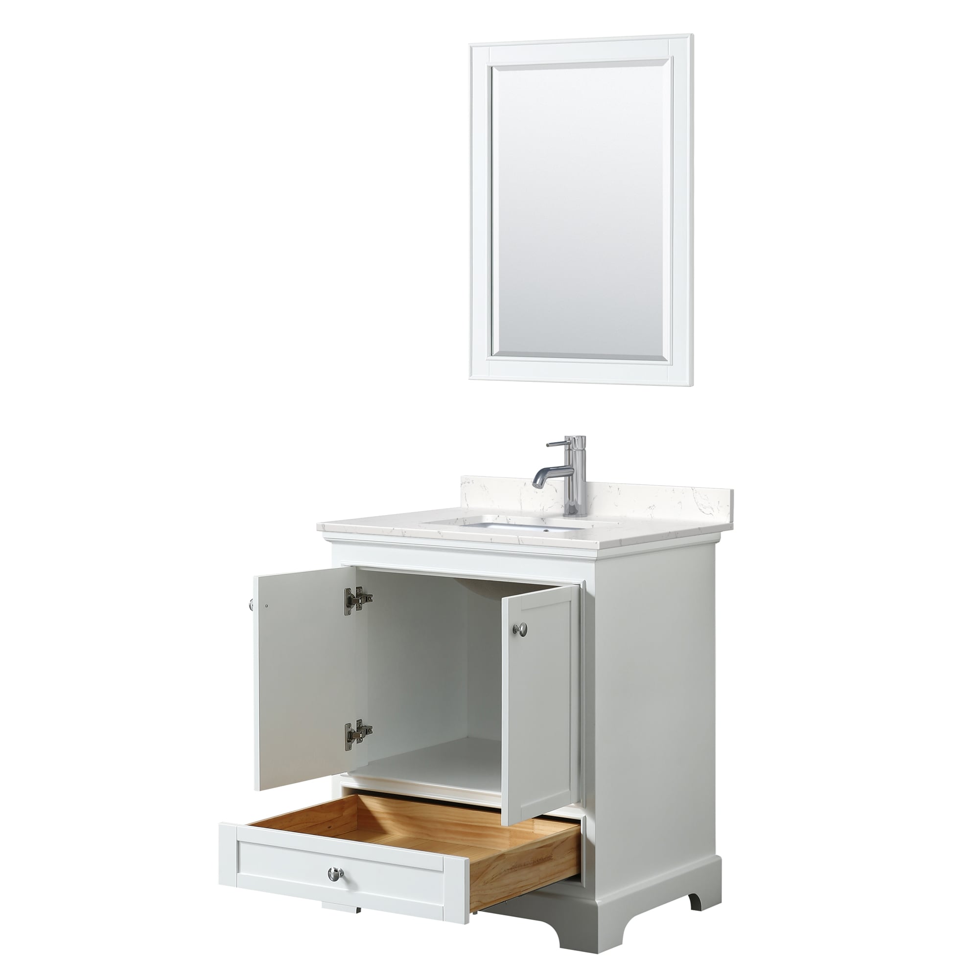Wyndham Collection WCS202030SWHC2UNSM24 Bath-Vanity-Combo - View #2