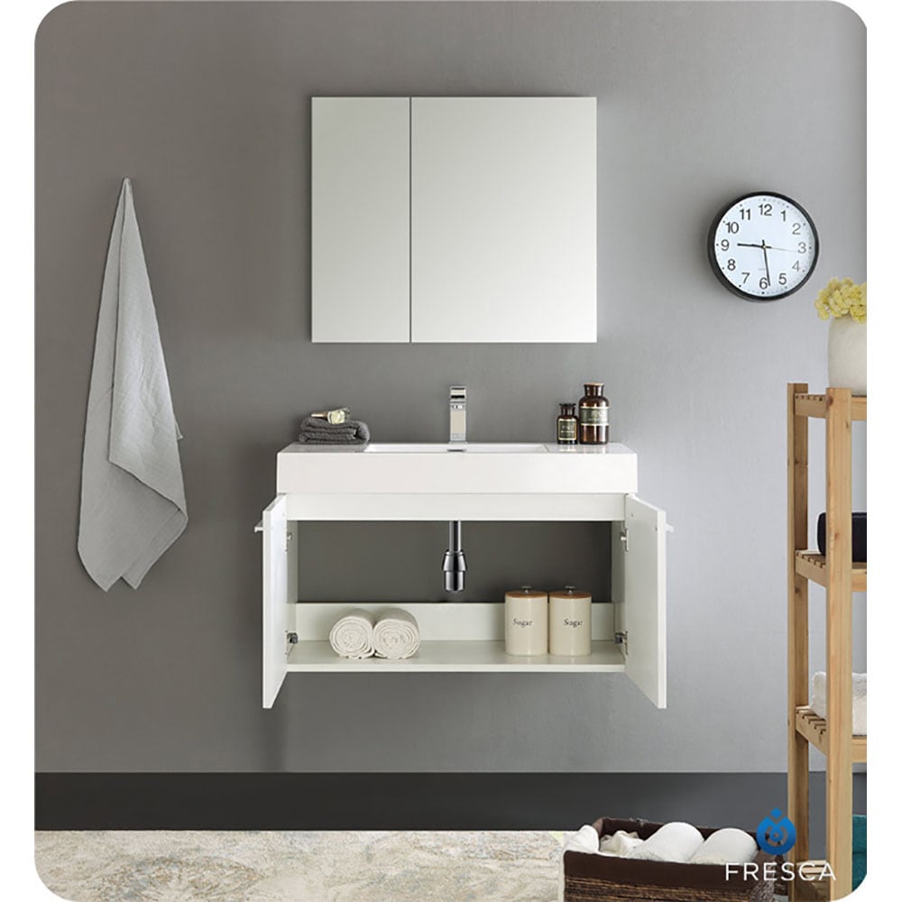 Fresca FCB8090WH vanities - View #7